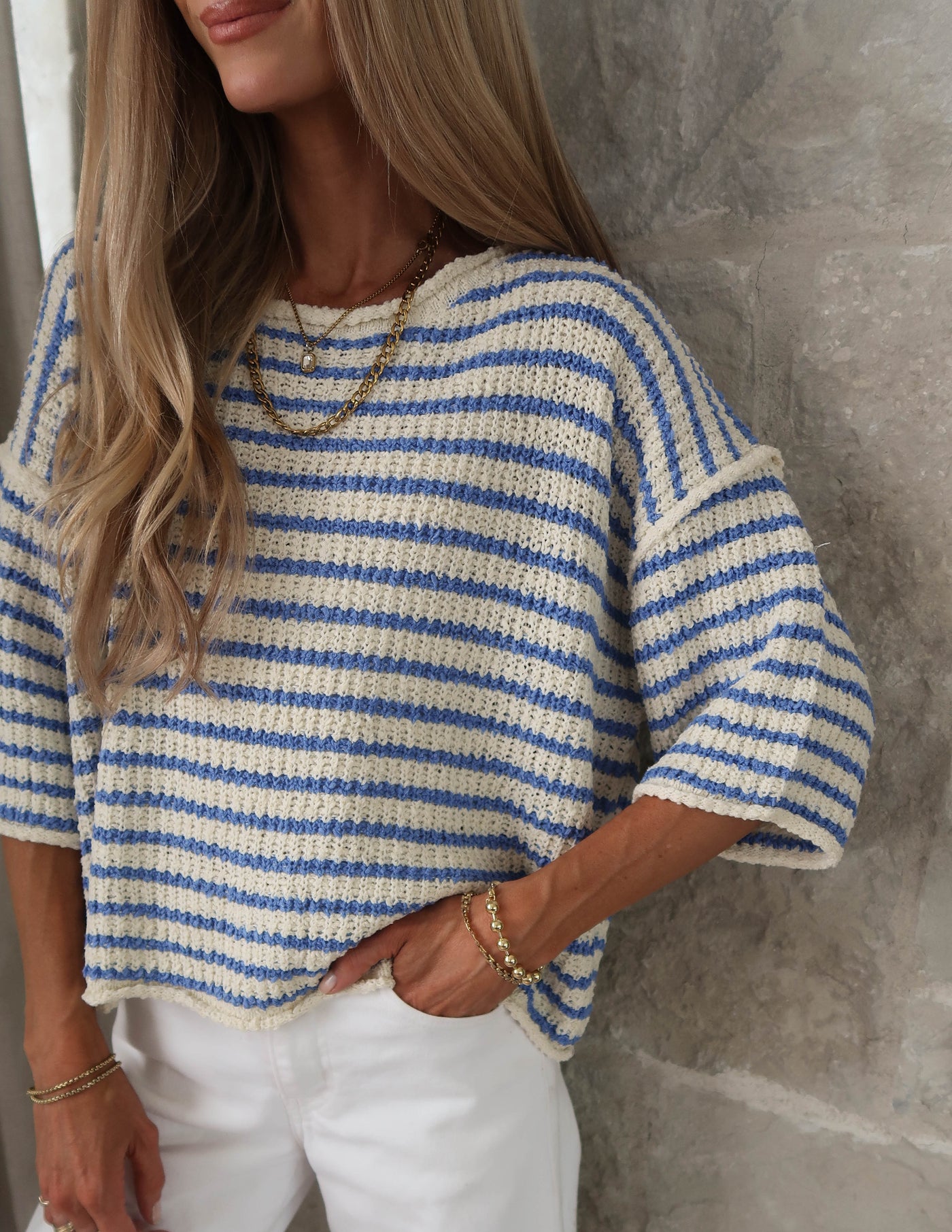 Marina Stripe Sweater