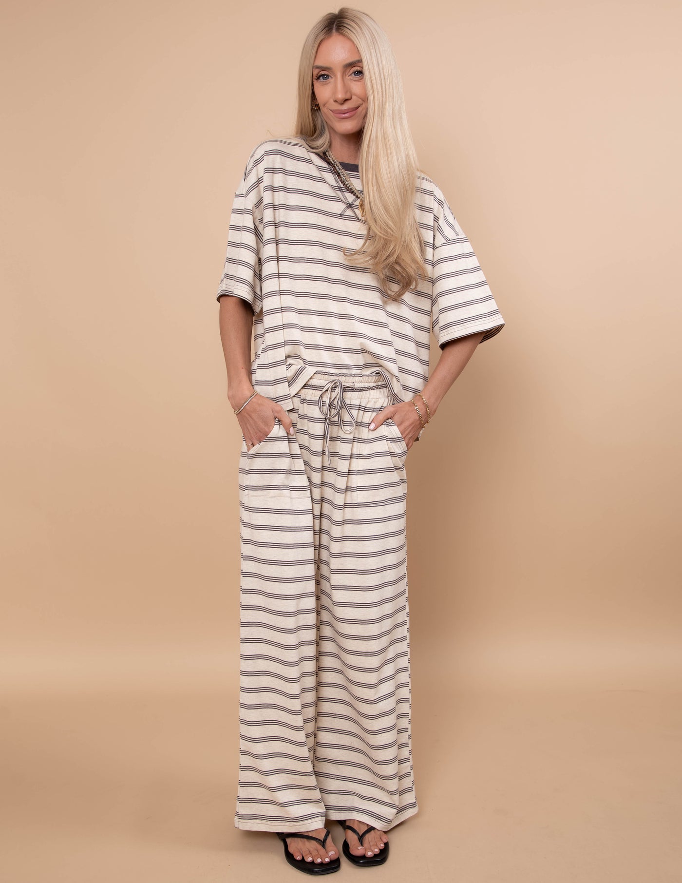 Marais Knit Stripe Set