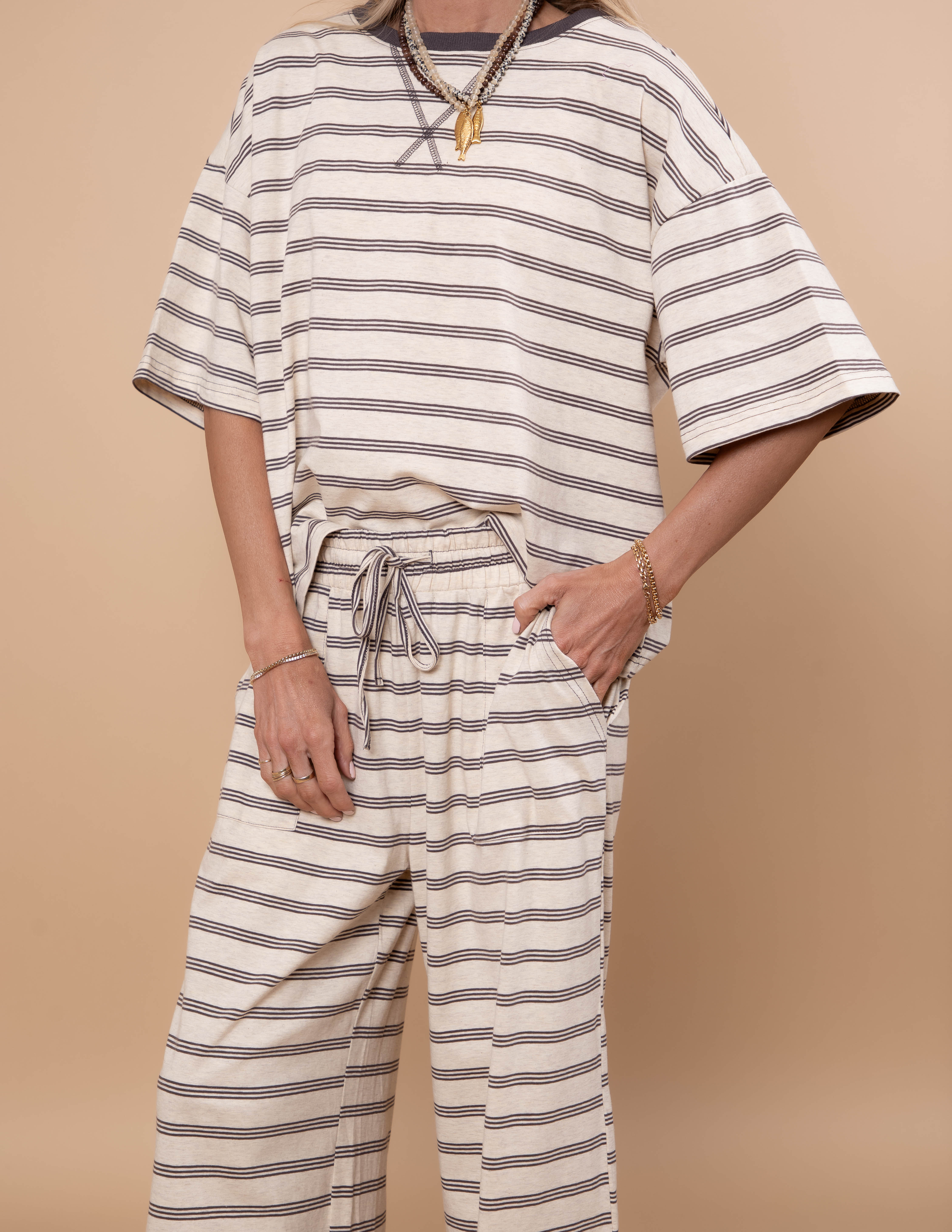 Marais Knit Stripe Set