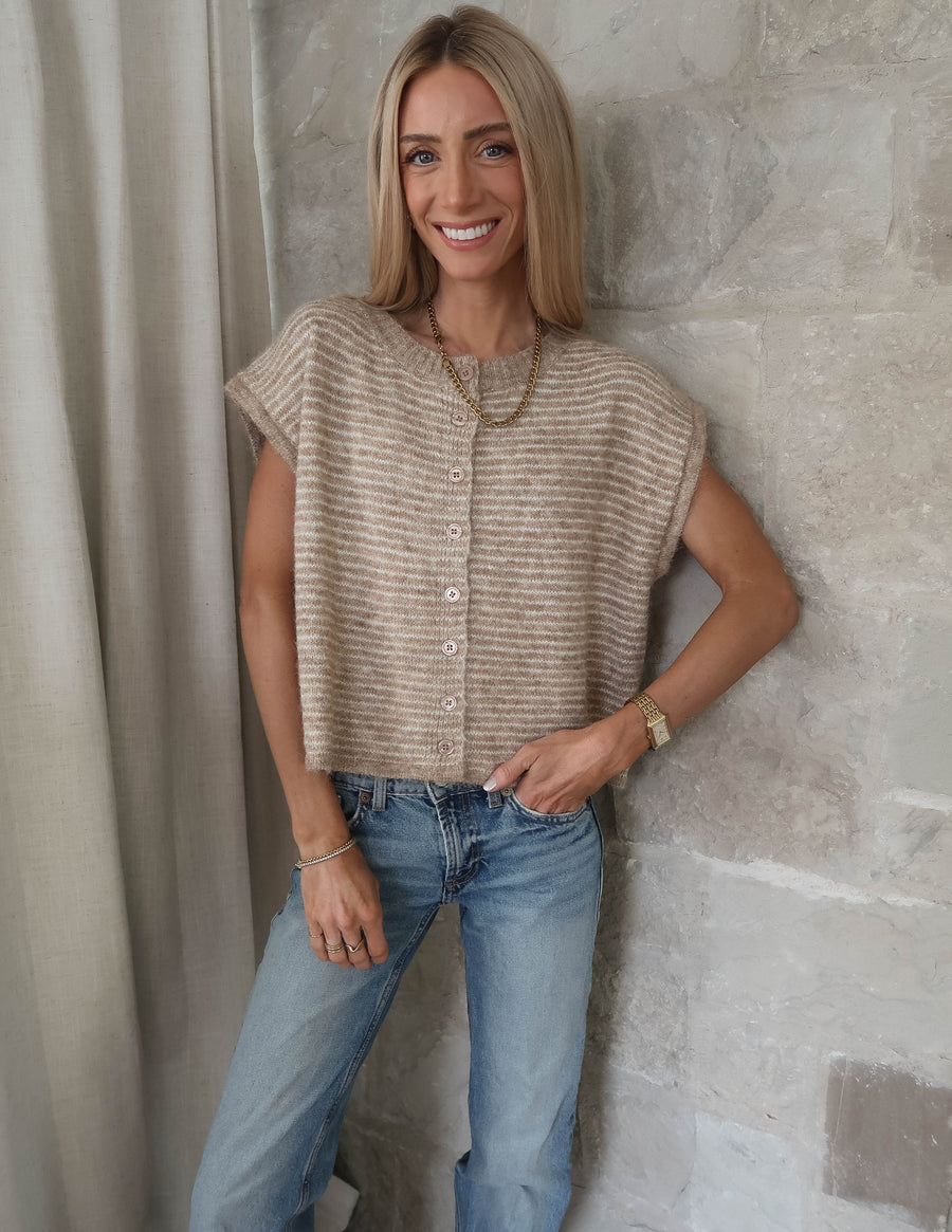 Soft Days Striped Top