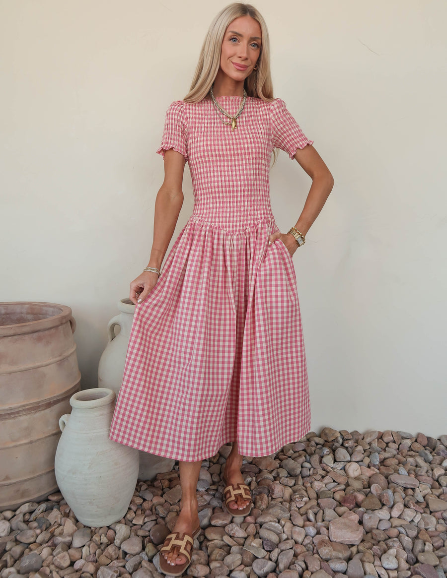 Bianca Plaid Dress