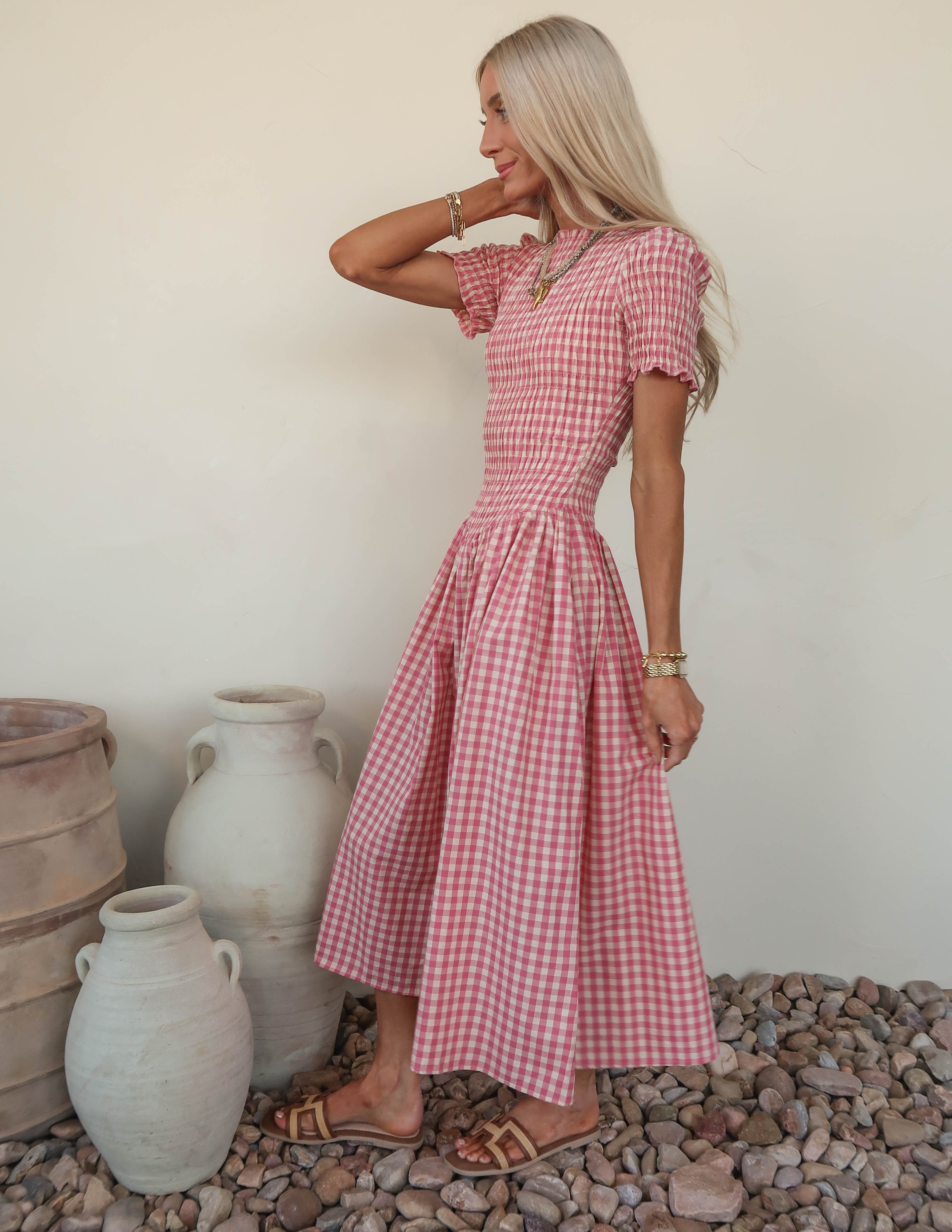 Bianca Plaid Dress