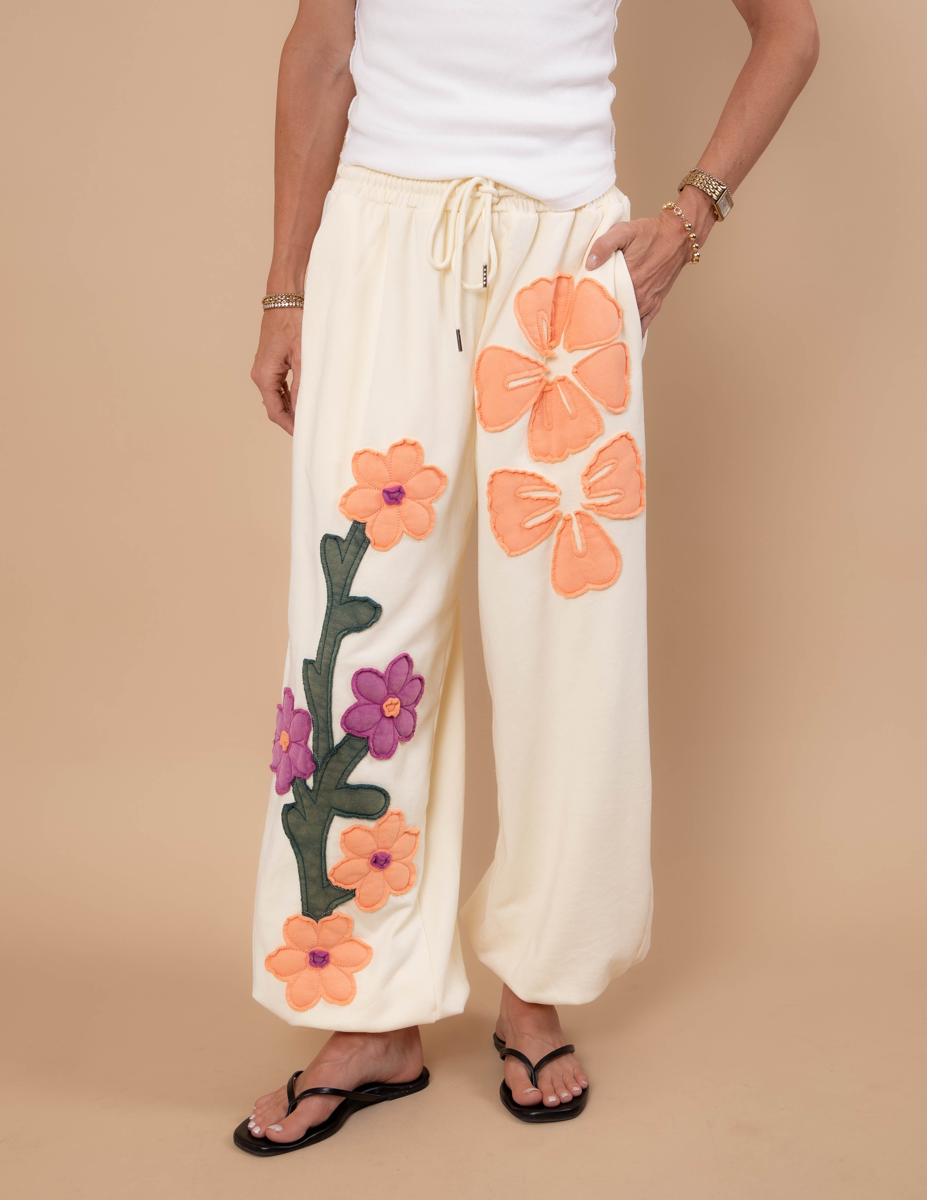 Artisan Bloom Joggers
