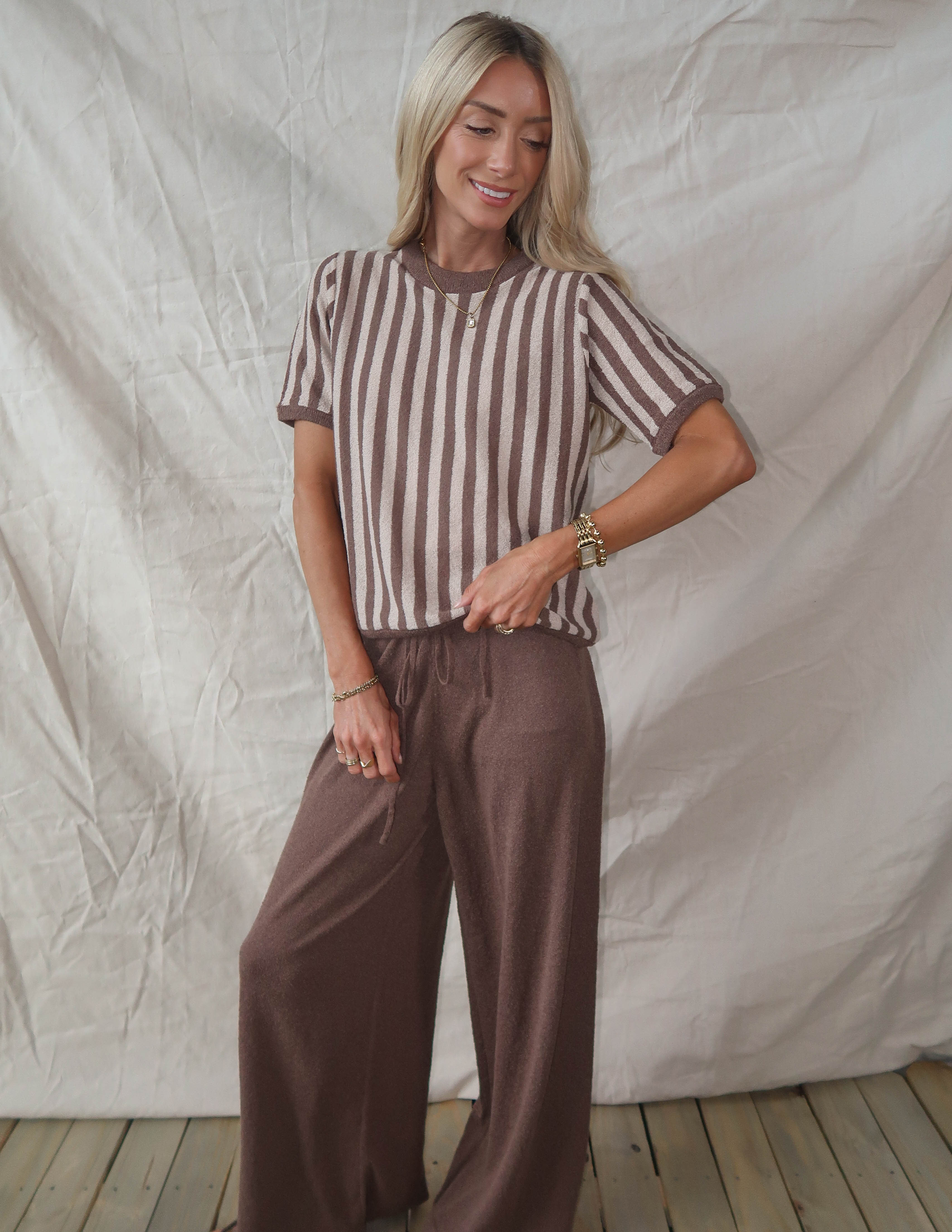 Helena Striped Top