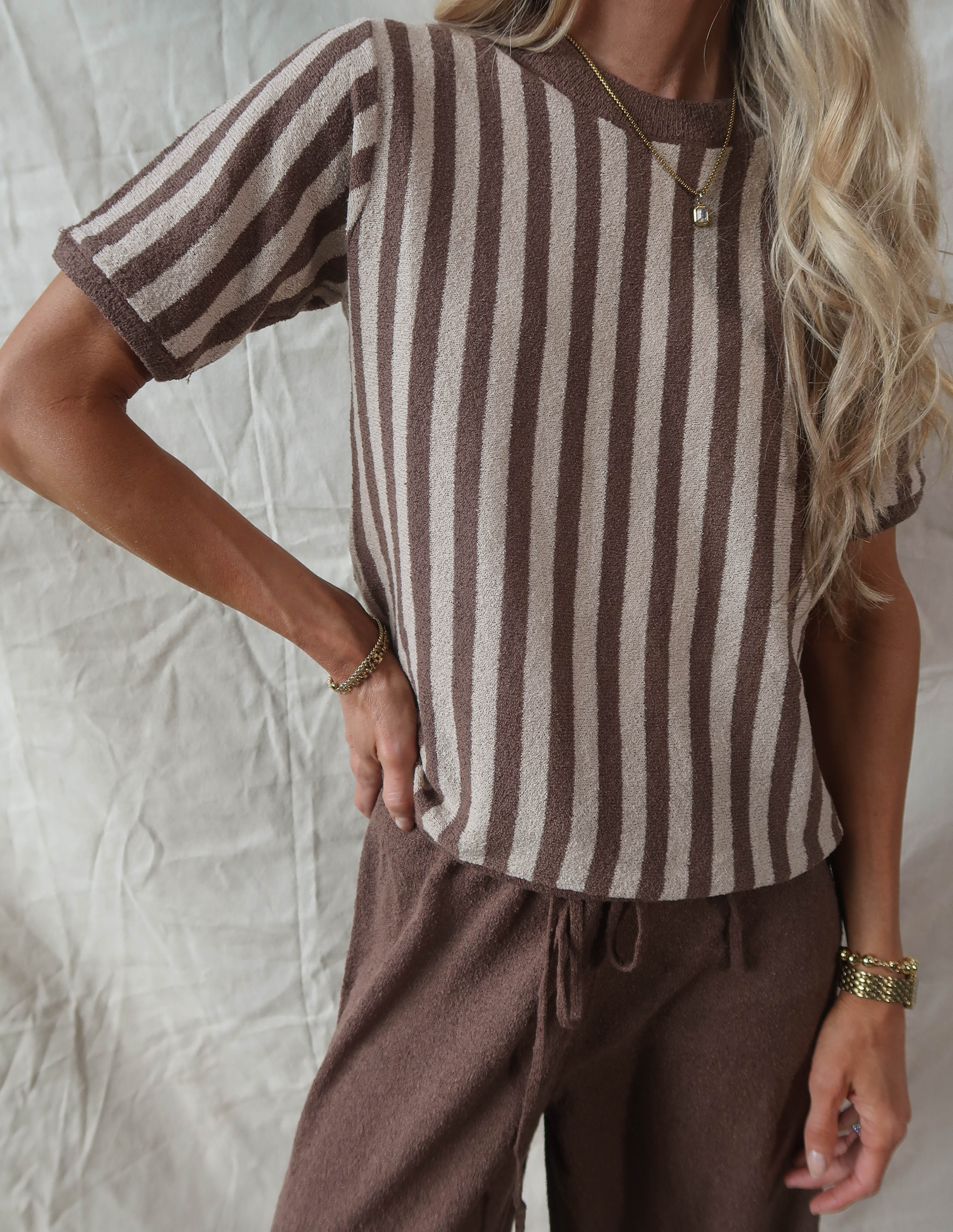 Helena Striped Top