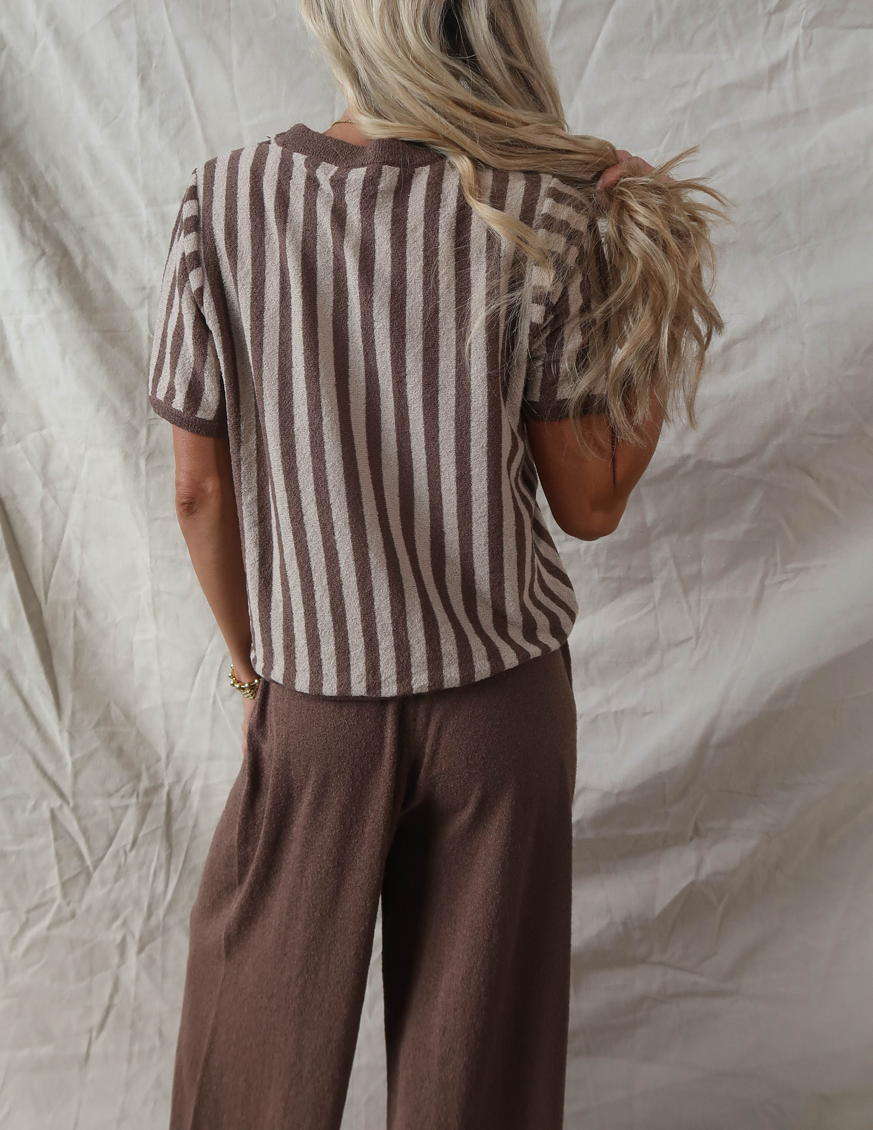 Helena Striped Top