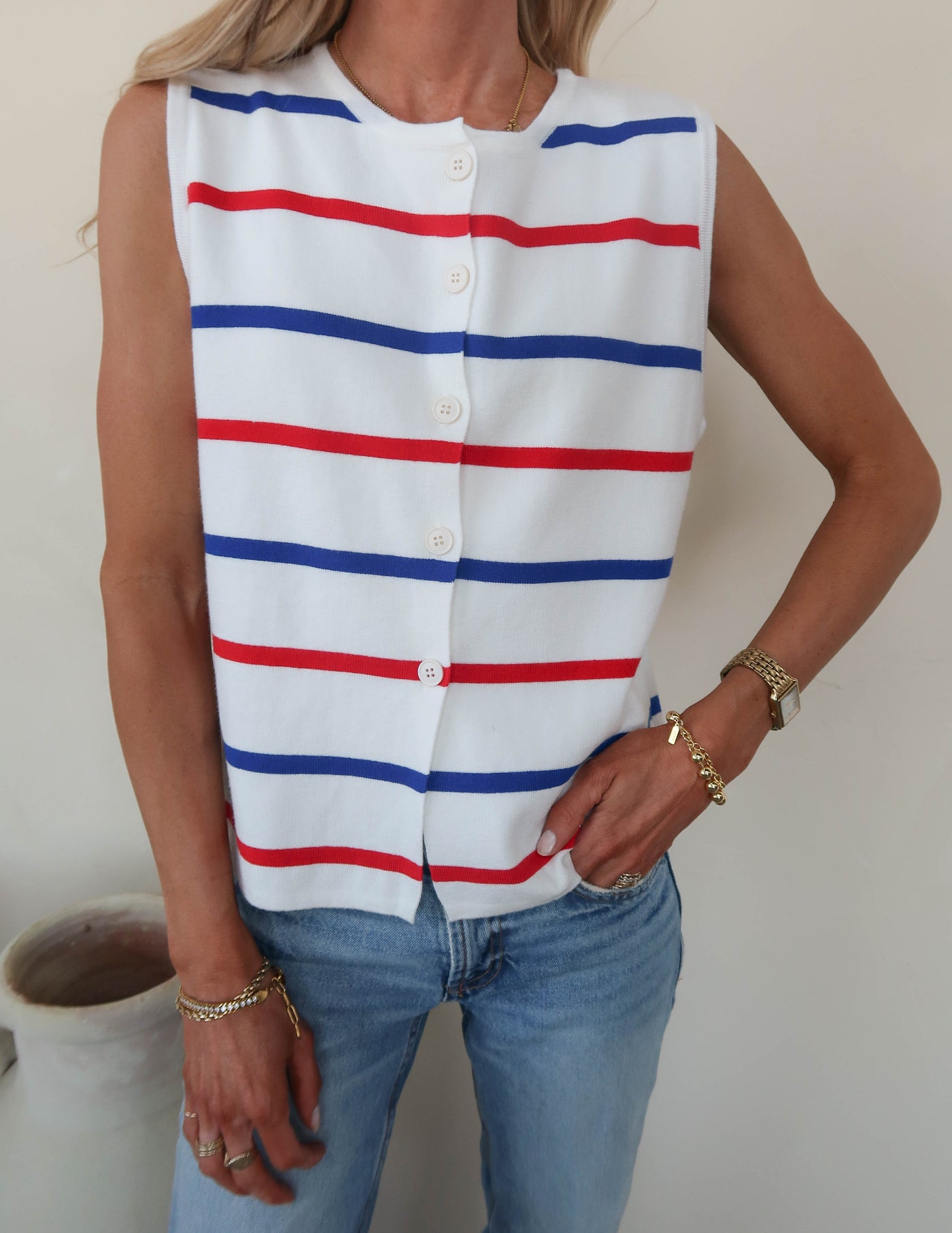 Signature Stripe Top