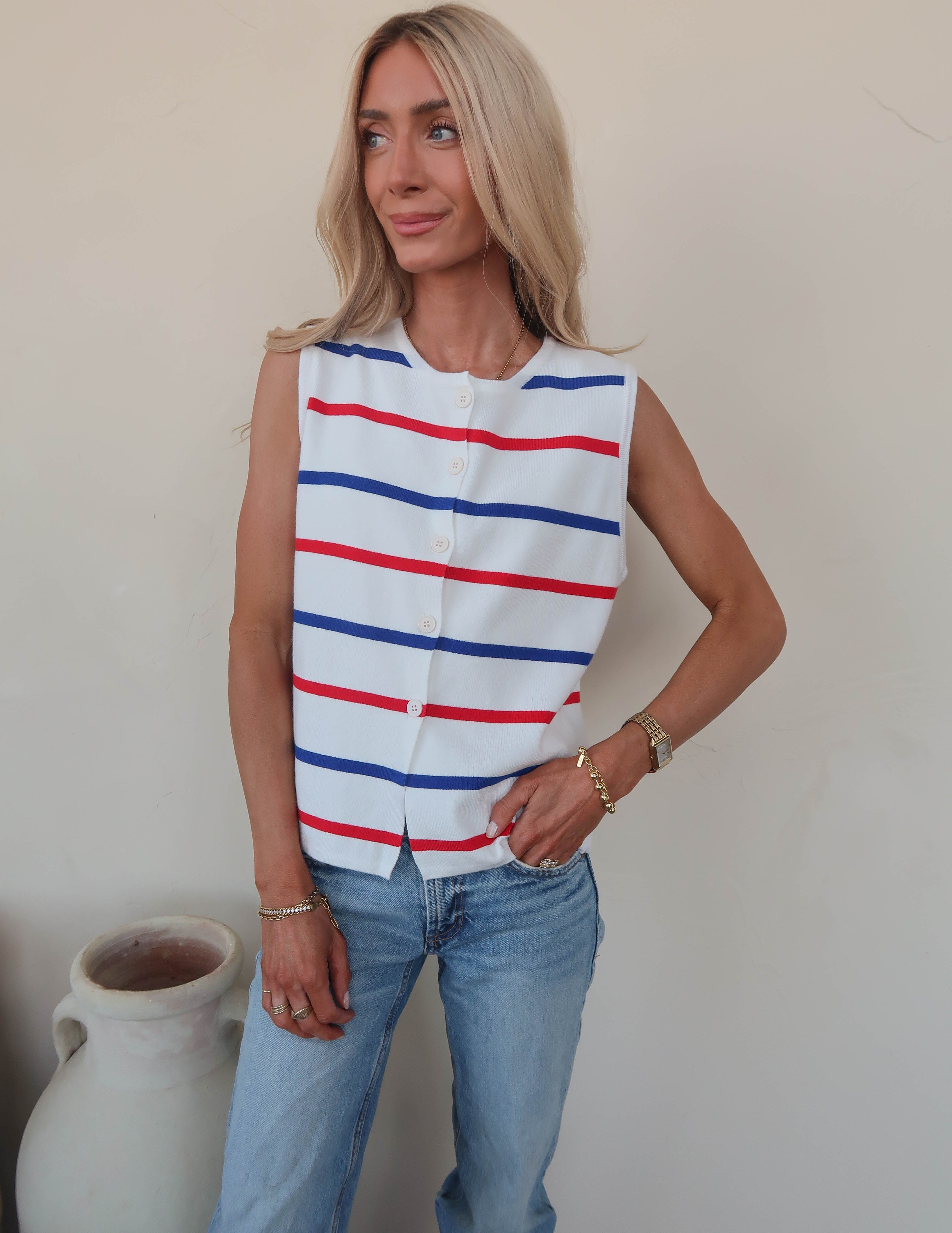 Signature Stripe Top