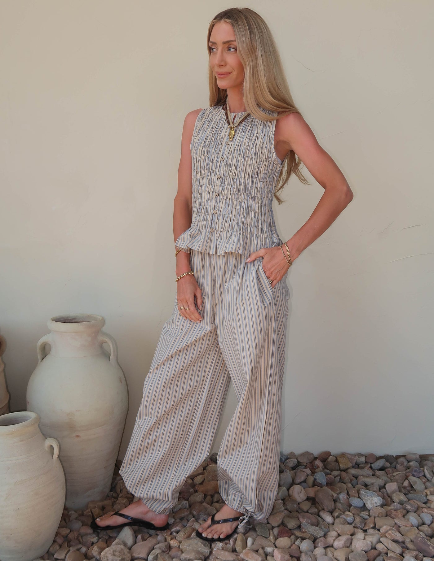 Santorini Stripe Set