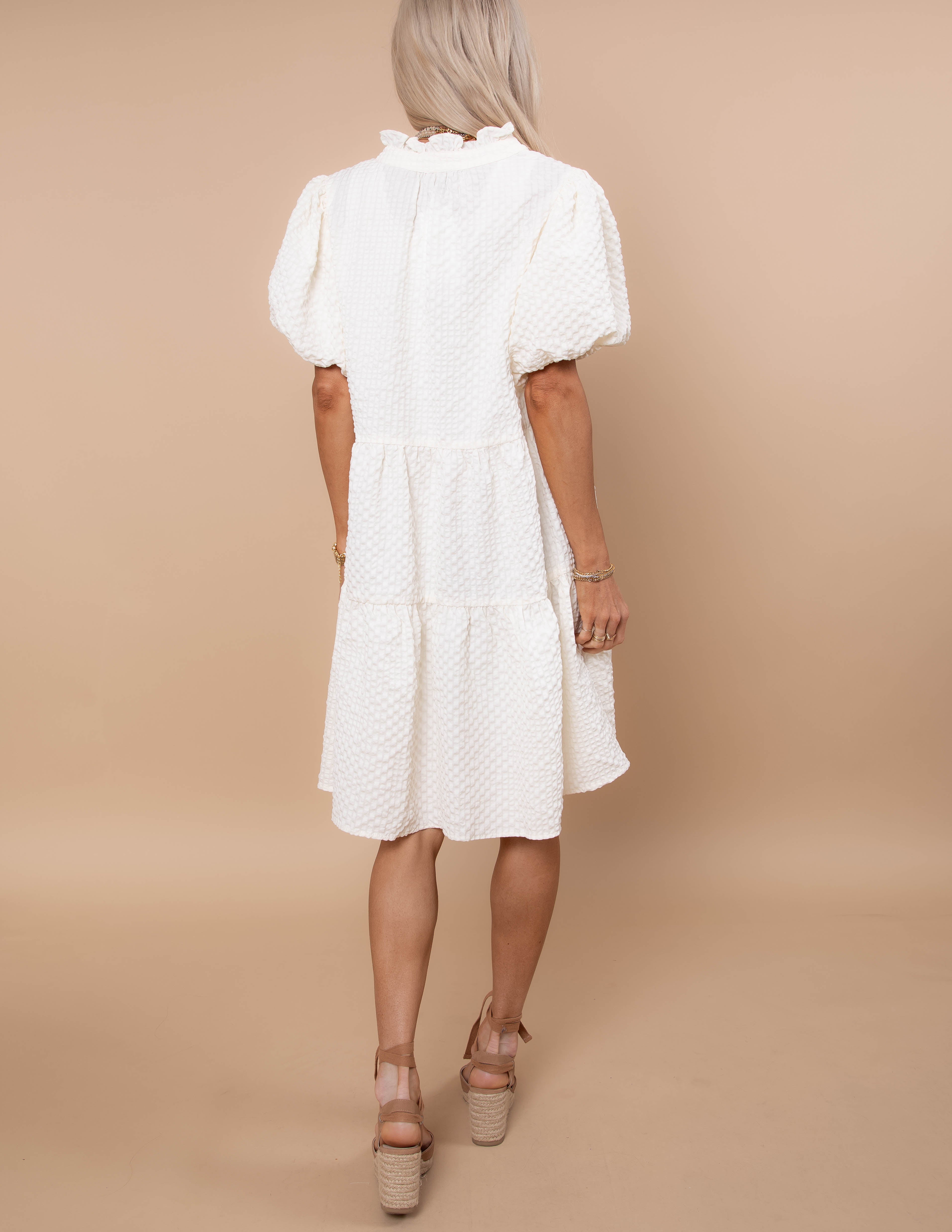 Saylor Seersucker Dress