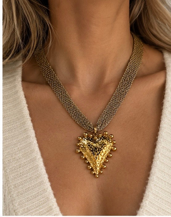 Brazil Sun Heart Necklace