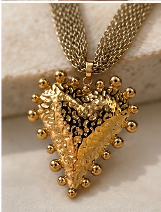 Brazil Sun Heart Necklace
