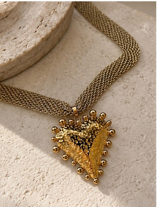 Brazil Sun Heart Necklace