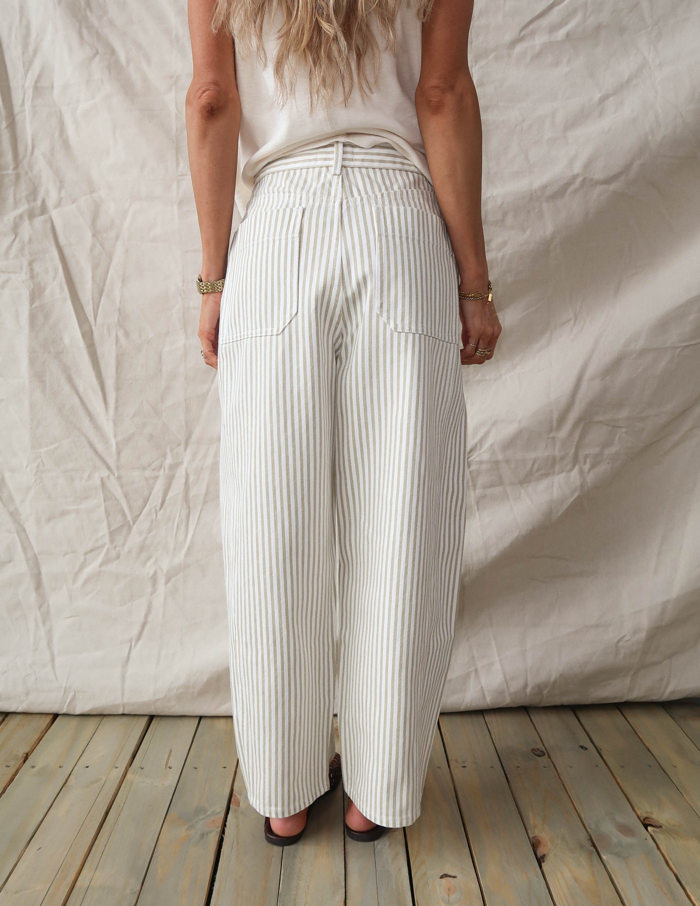Aurelia Striped Pants