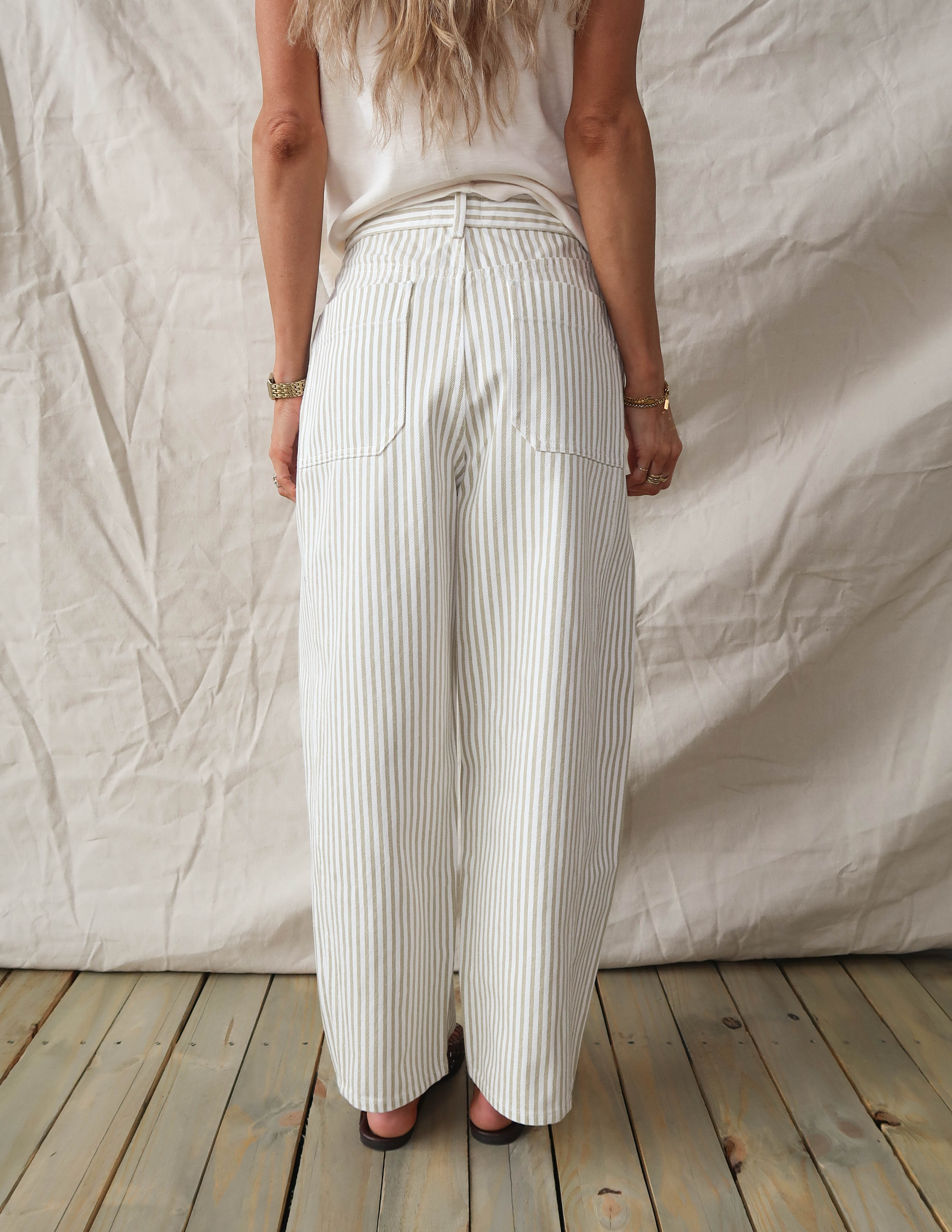 Aurelia Striped Pants