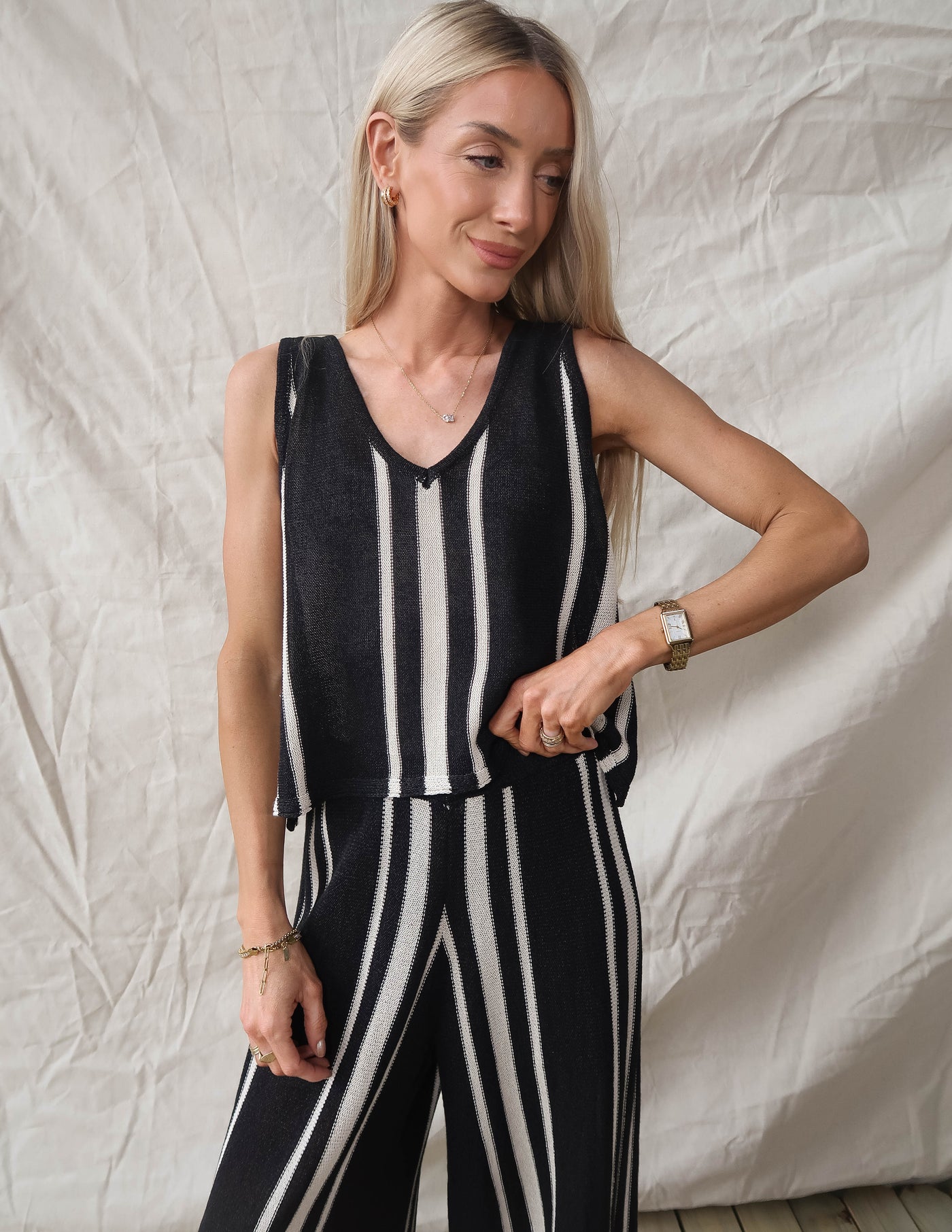 Valence Striped Top