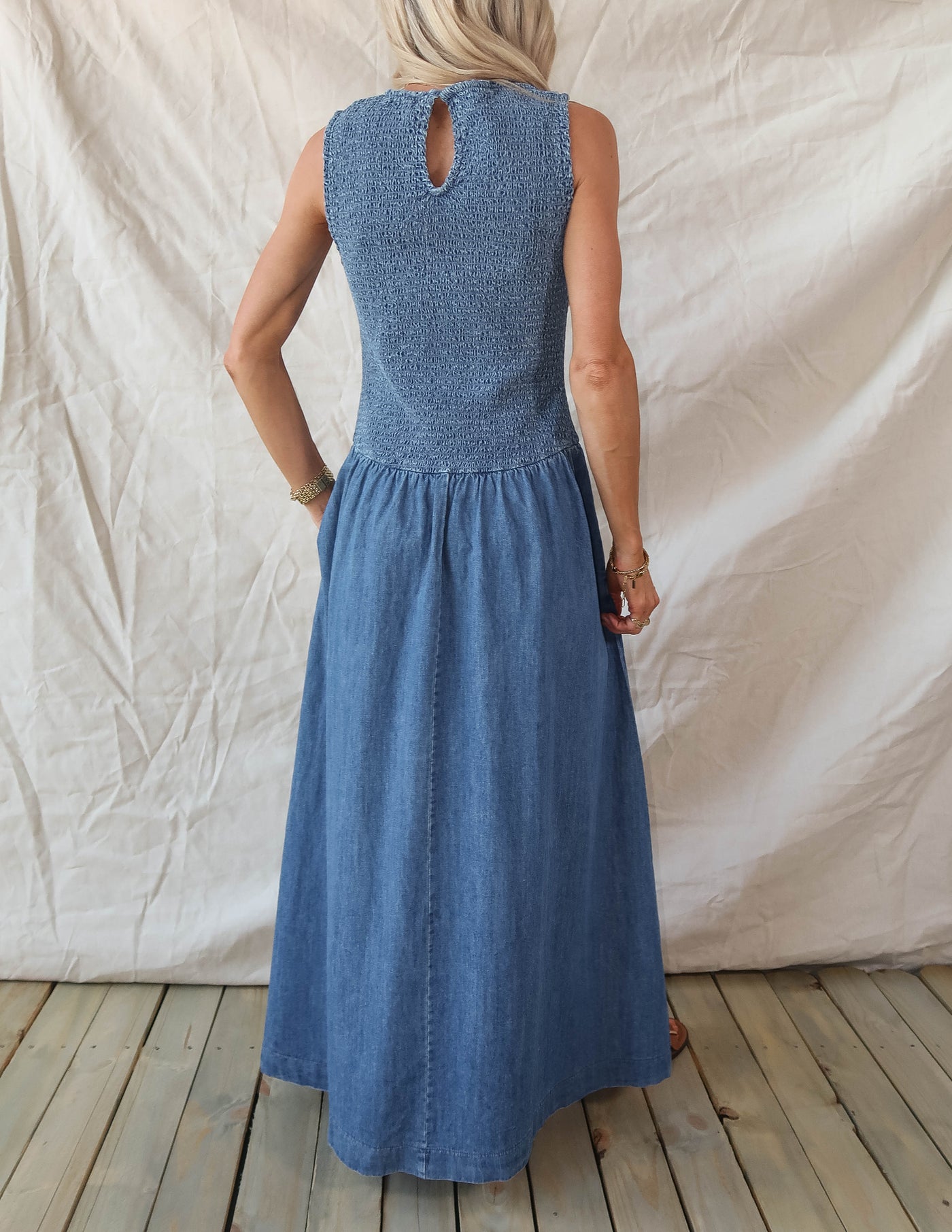 Alouette Denim Dress