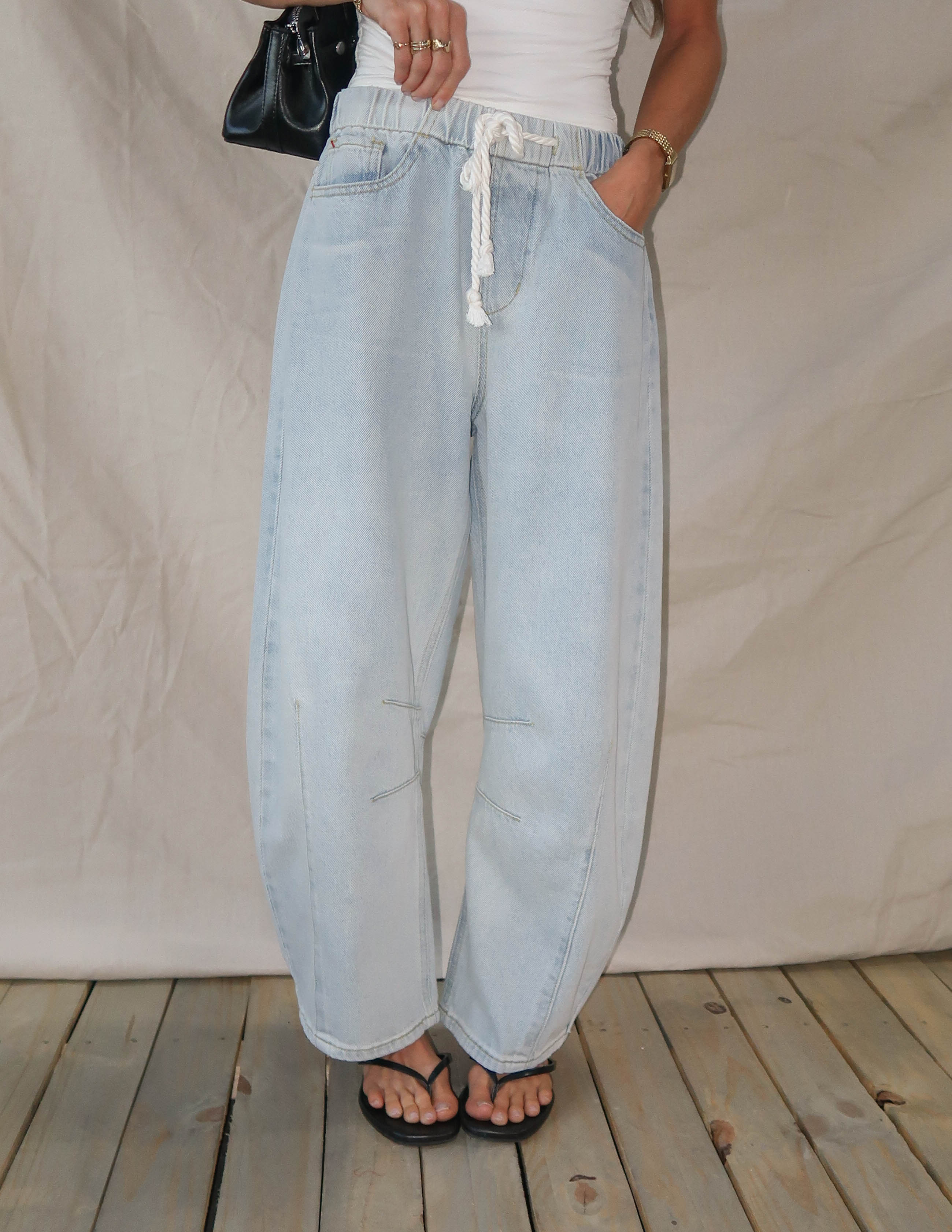 Easton Barrel Denim Pants