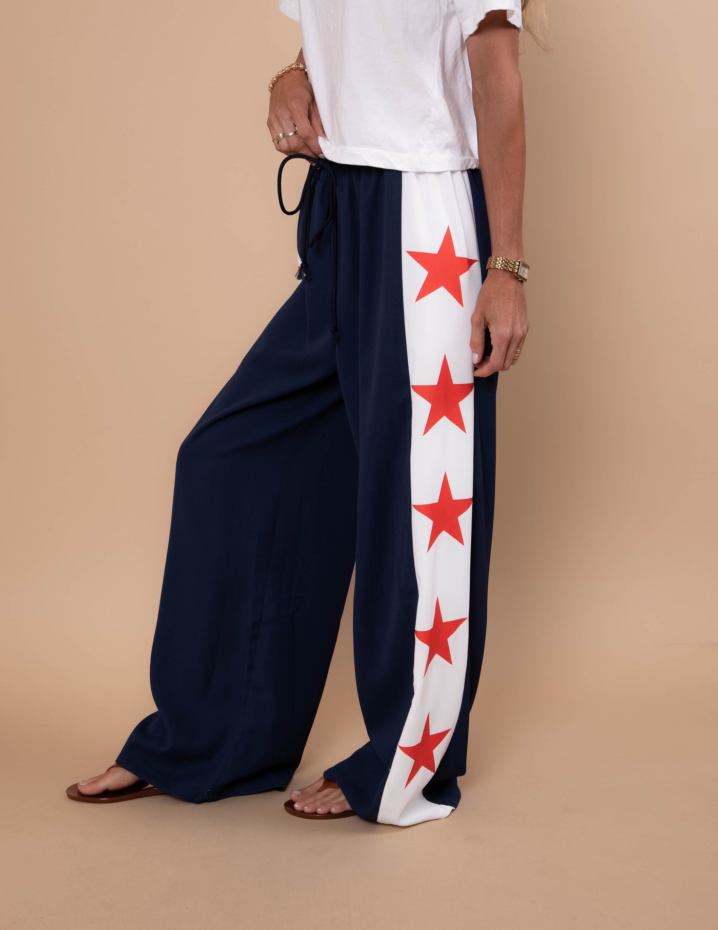 Varsity Star Wide Leg Pants