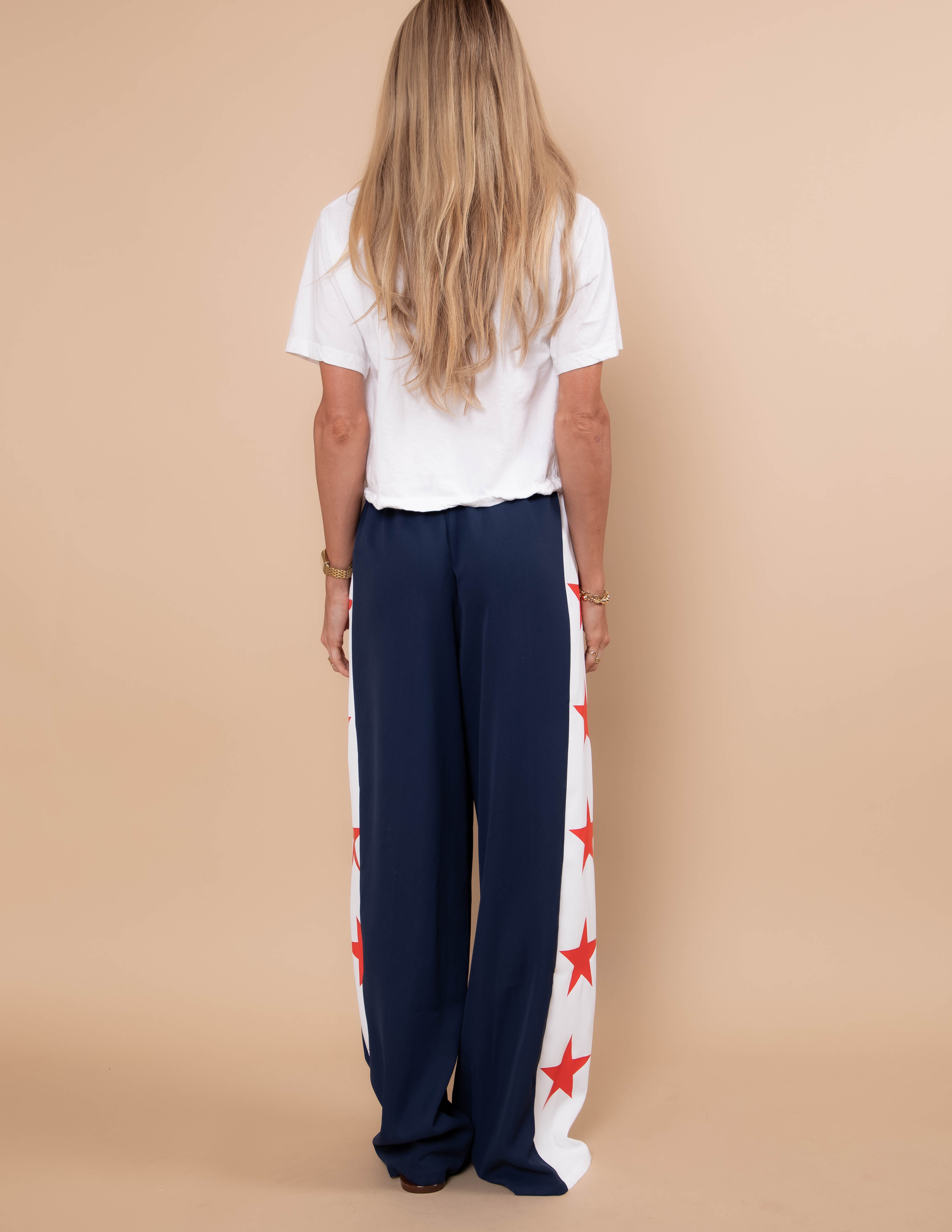 Varsity Star Wide Leg Pants