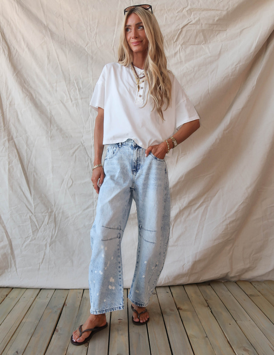 Elio Barrel Denim
