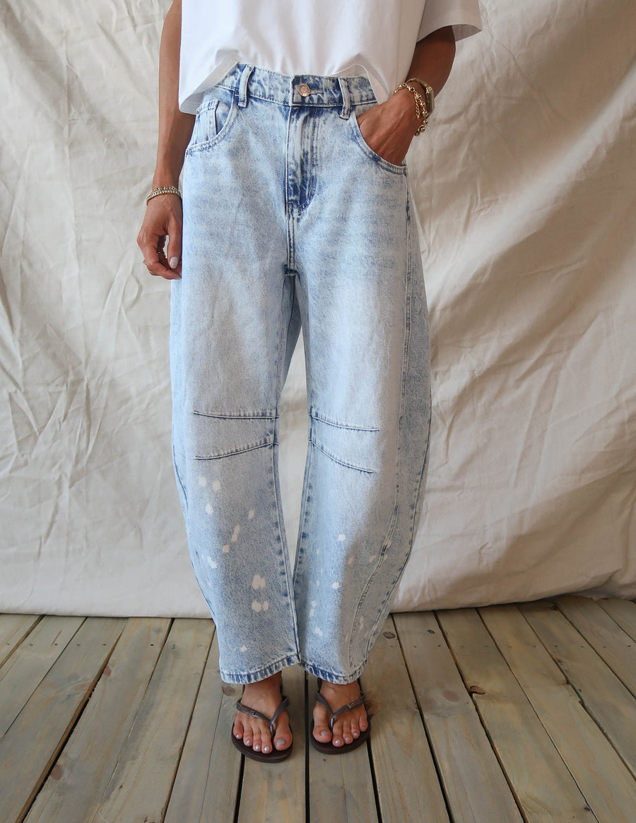Elio Barrel Denim