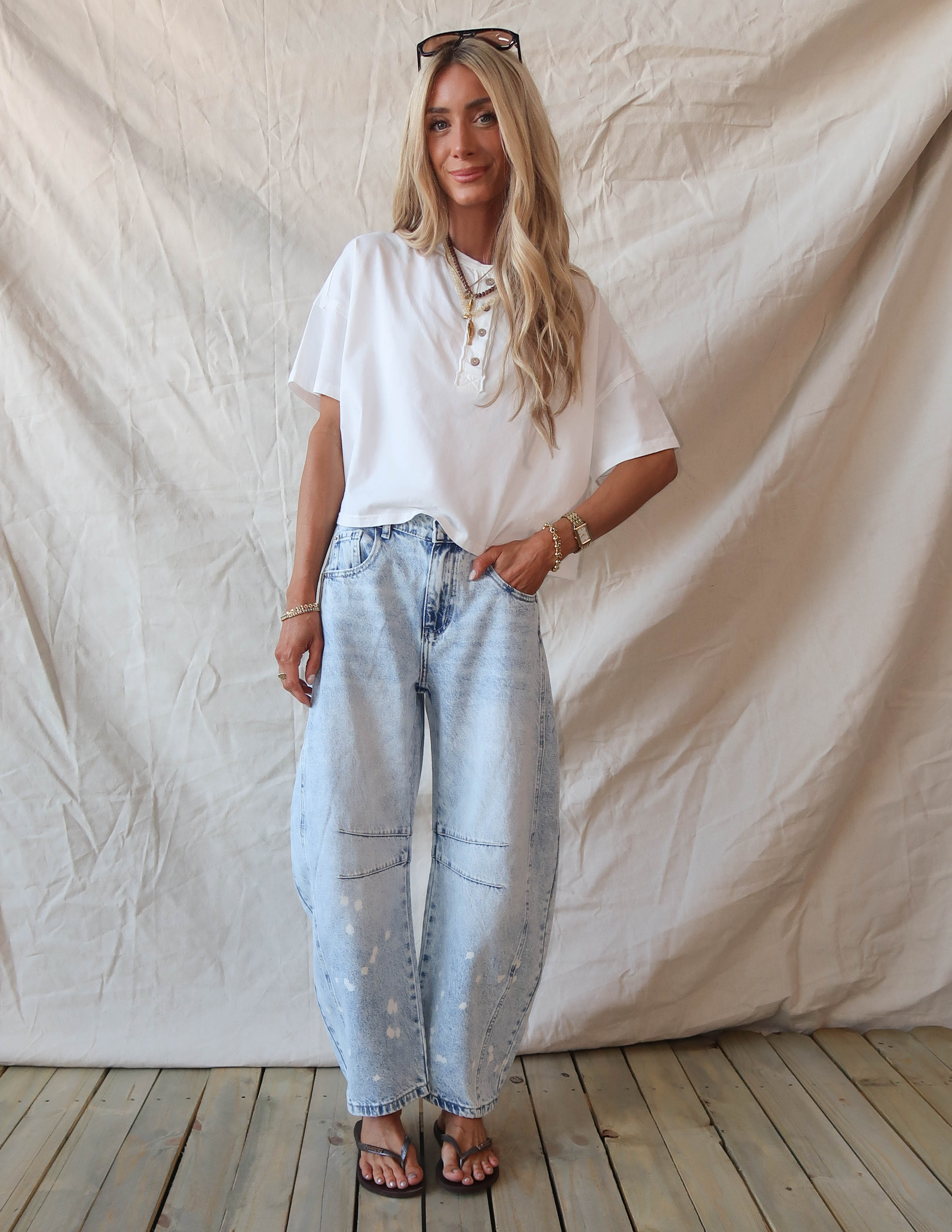 Elio Barrel Denim