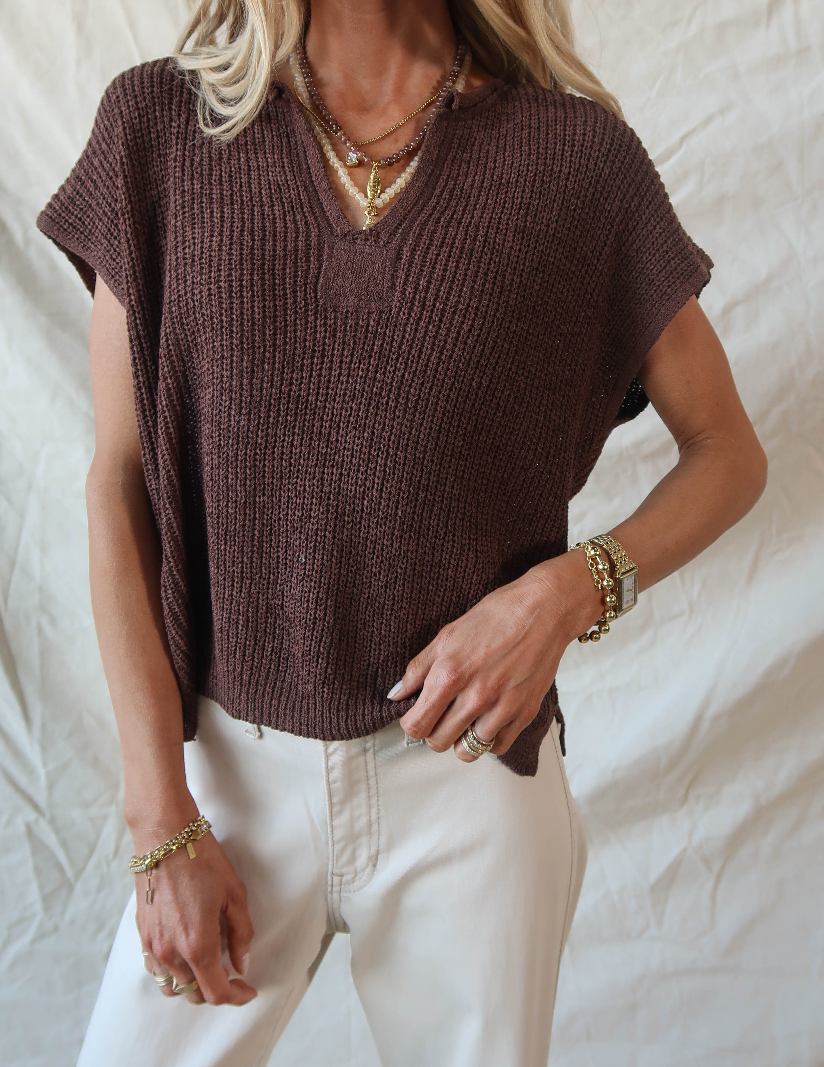 Zara Driftwood Top