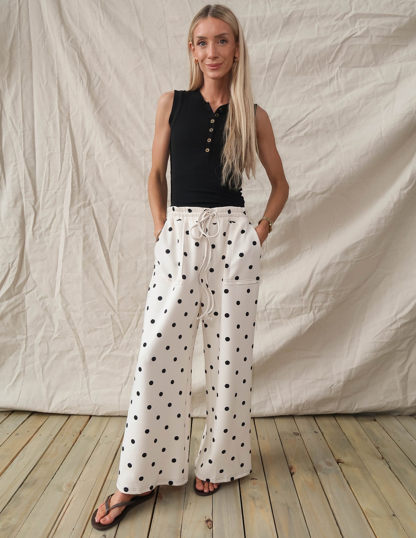 Cambria Polka Dot Pants