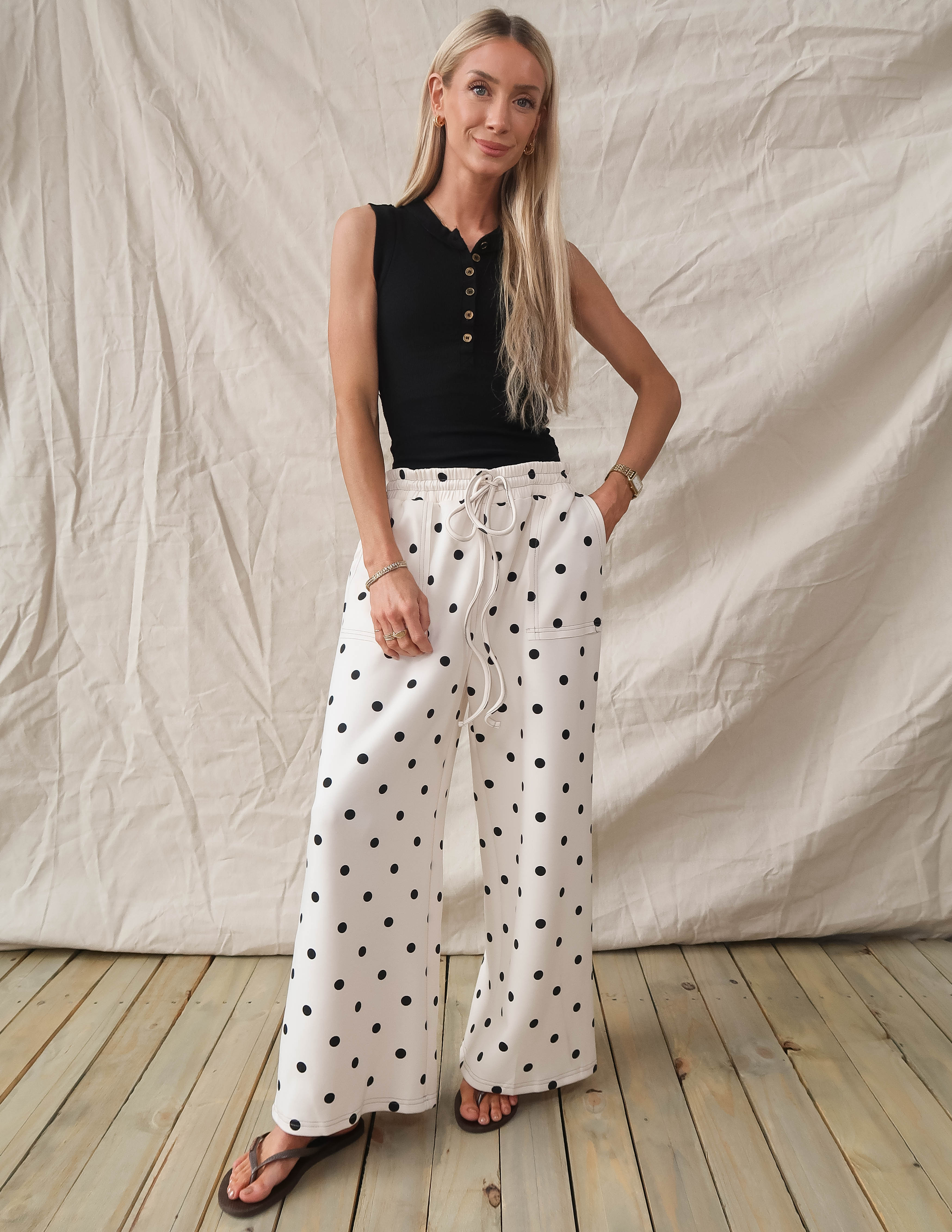 Cambria Polka Dot Pants