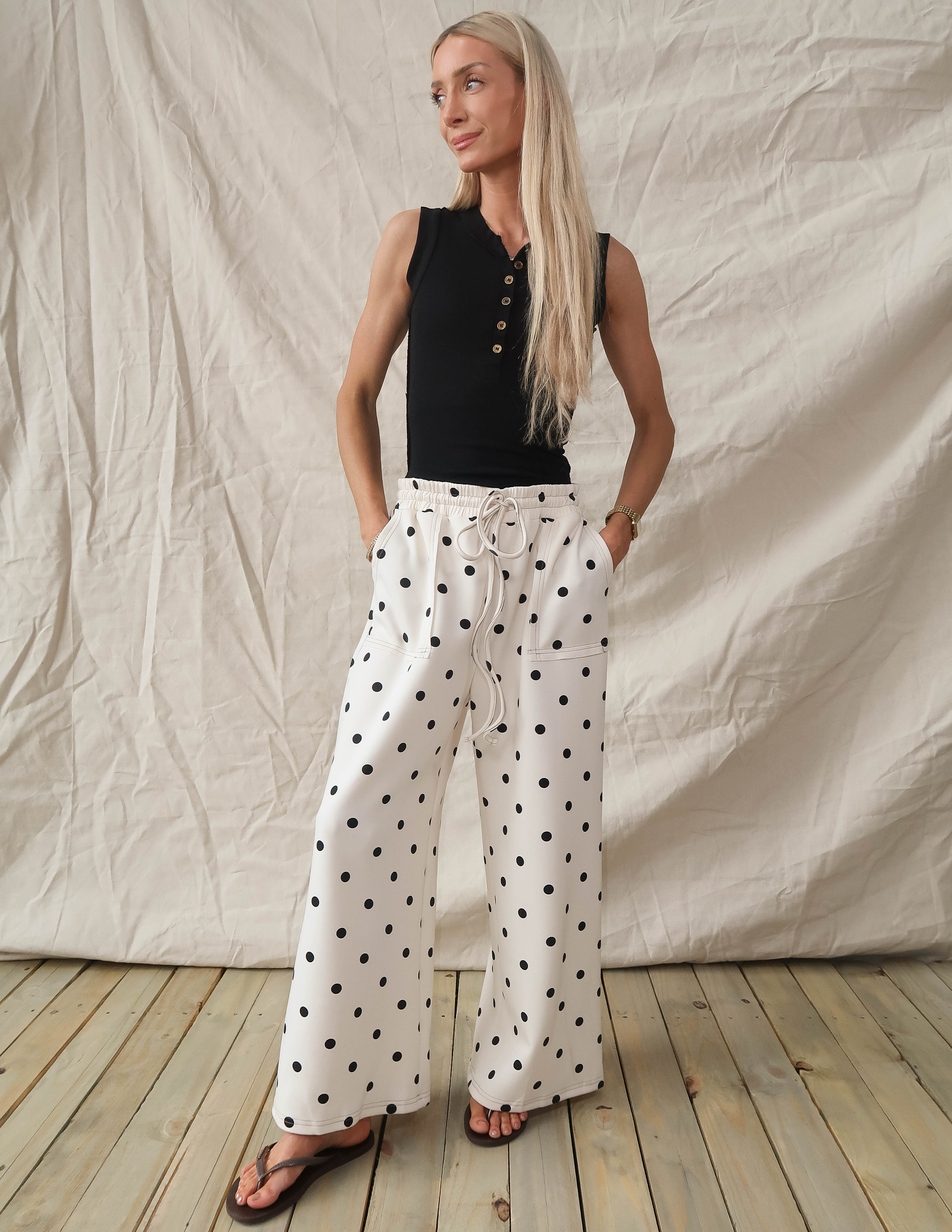 Cambria Polka Dot Pants