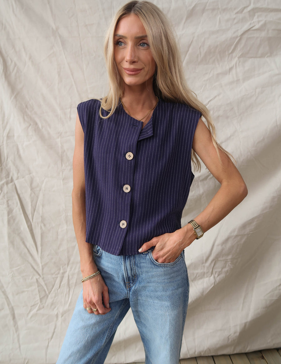 Elira Striped Top