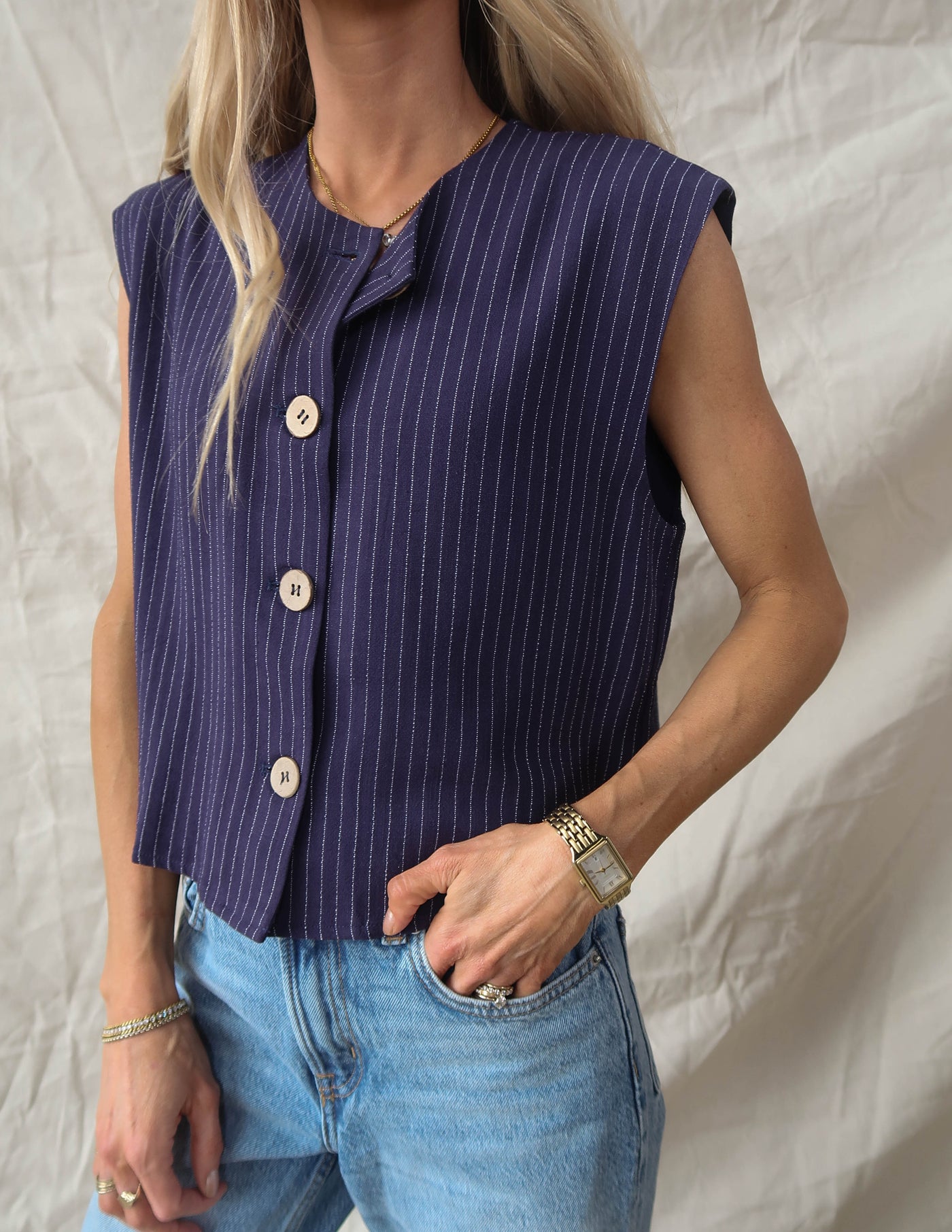 Elira Striped Top