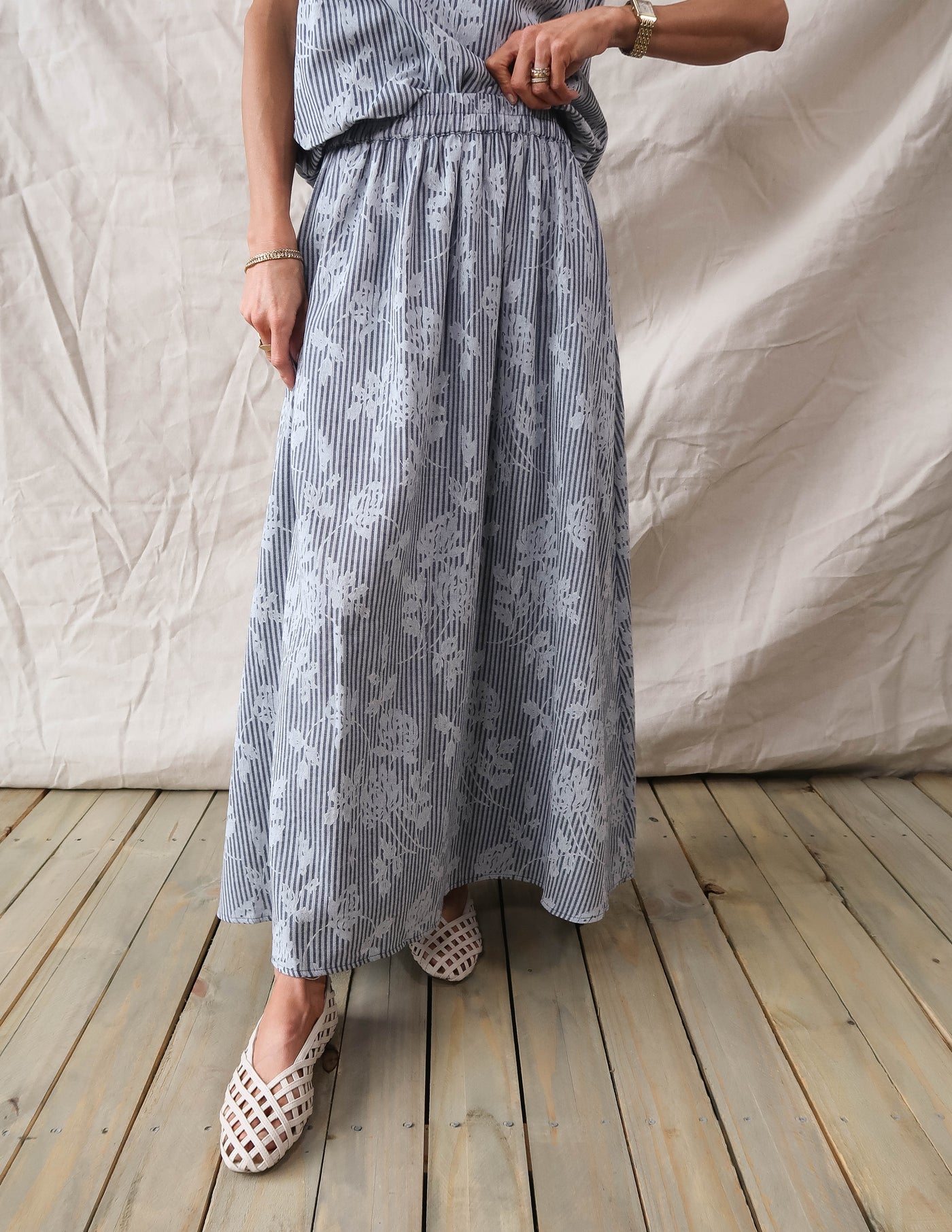 Aveline Floral Drift Skirt