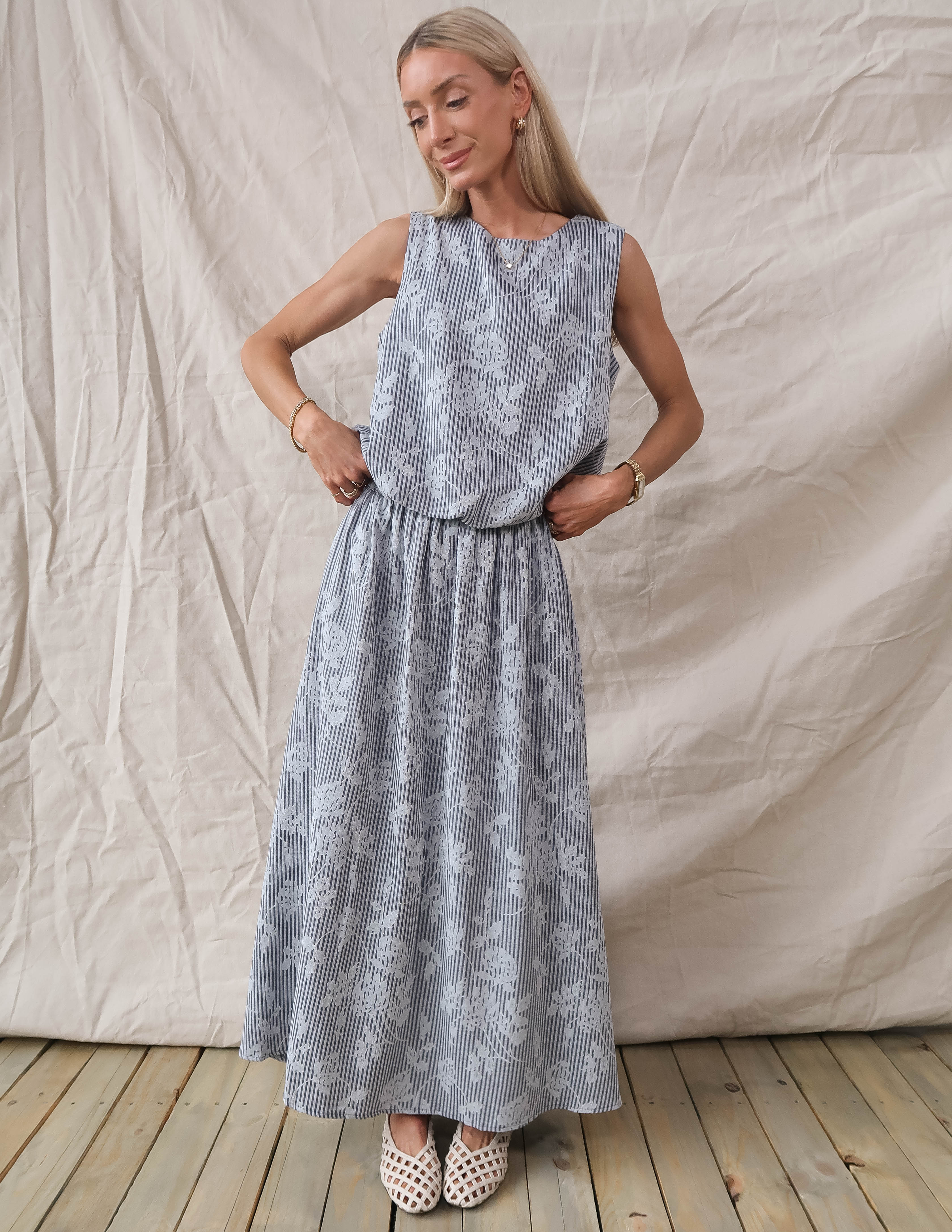 Aveline Floral Drift Skirt