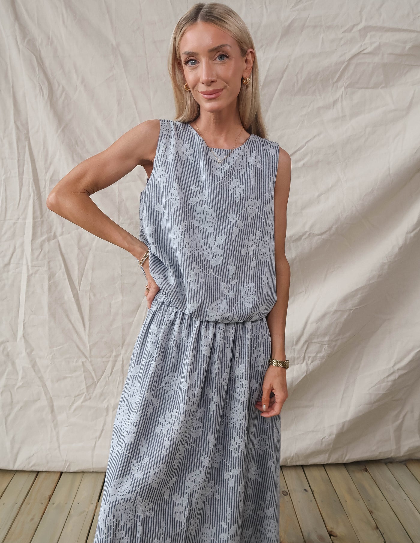 Aveline Floral Drift Top