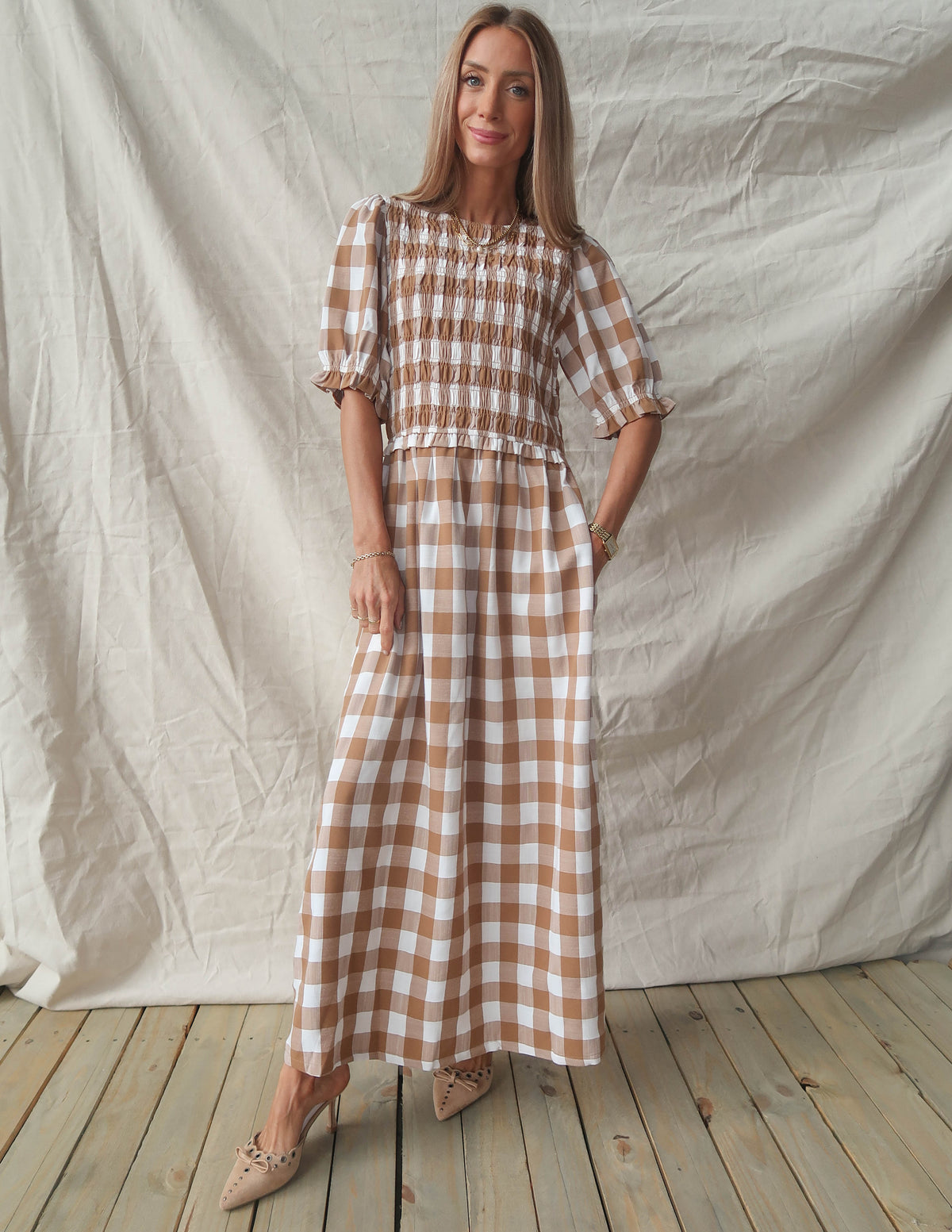 Blaire Plaid Dress