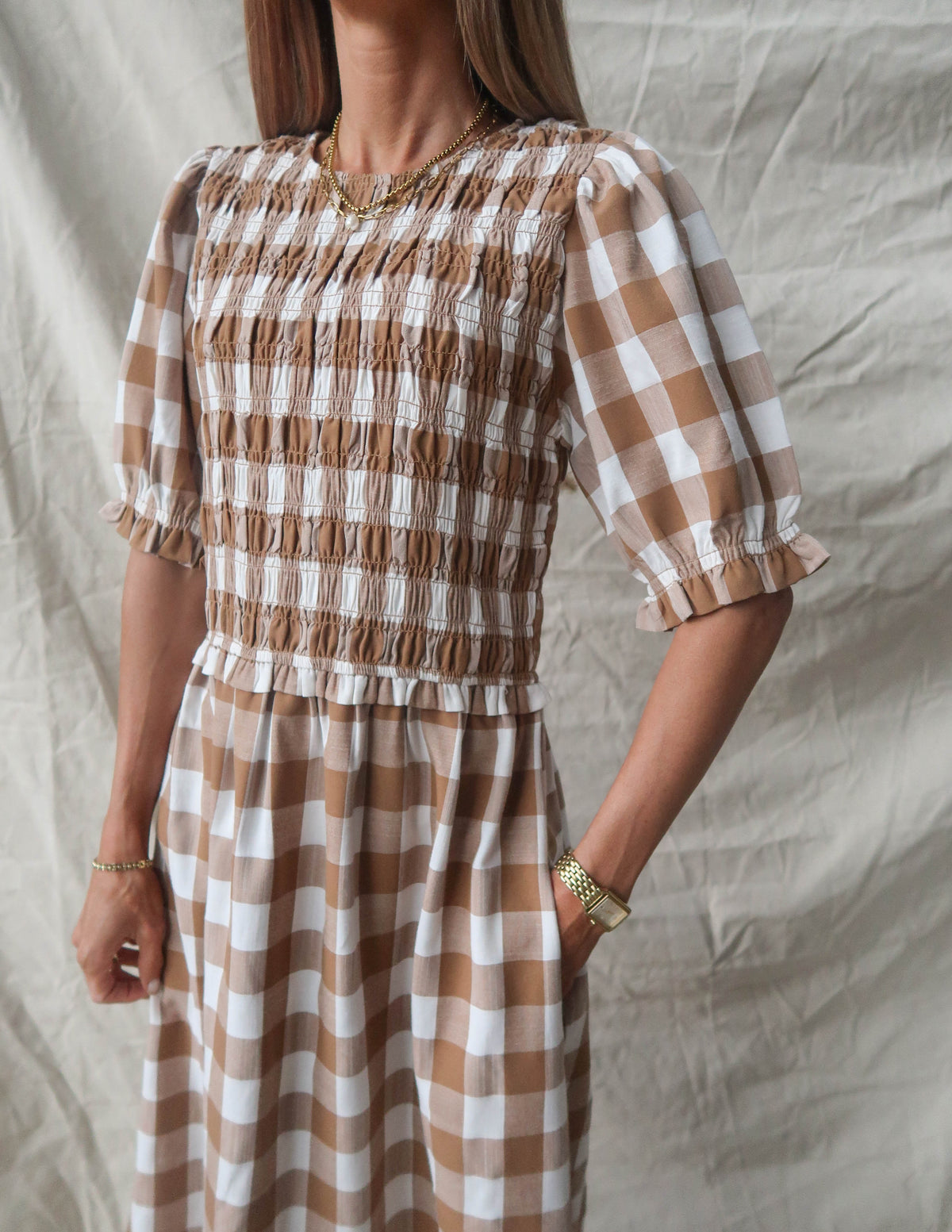 Blaire Plaid Dress
