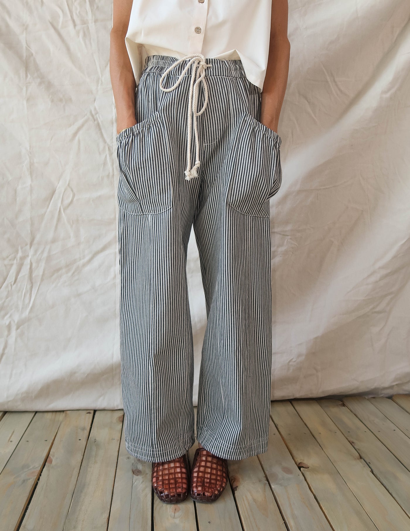 Tatum Striped Pants