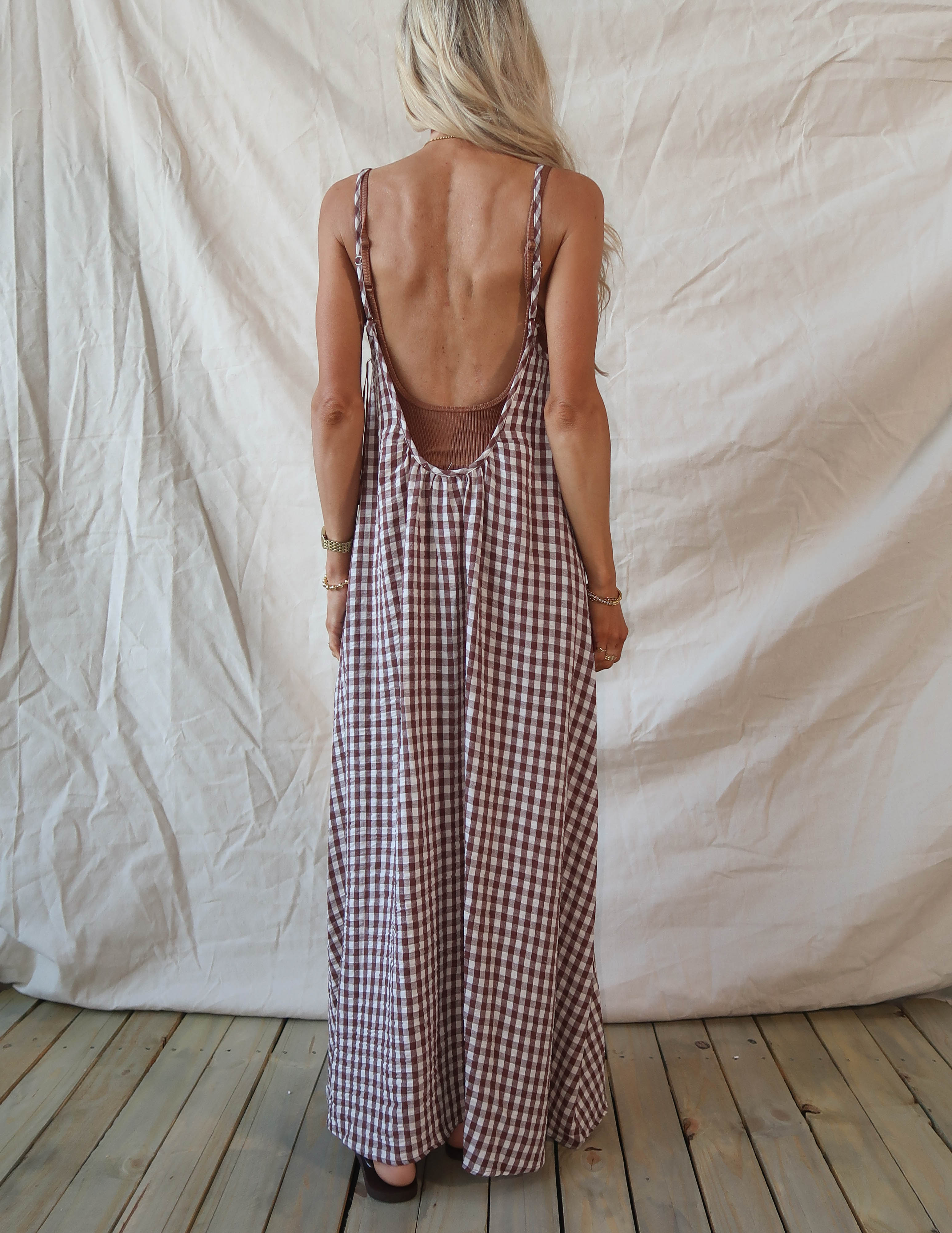 Reese Gingham Swimcover