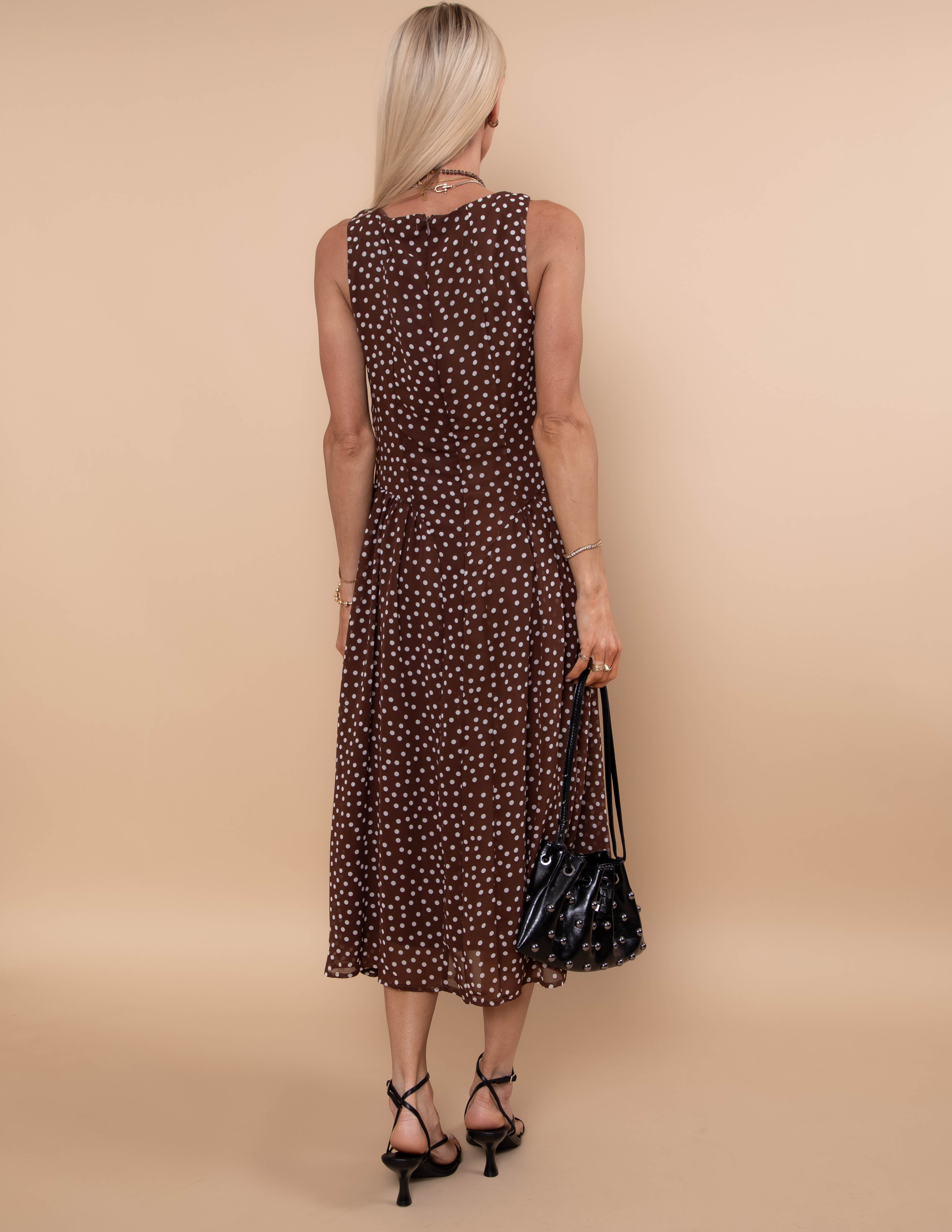 Dotty Darling Midi Dress