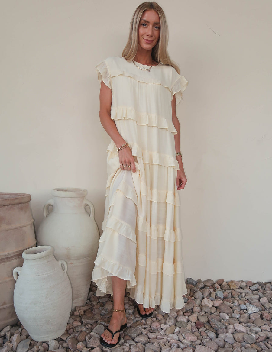 Betty Ruffle Tiered Dress