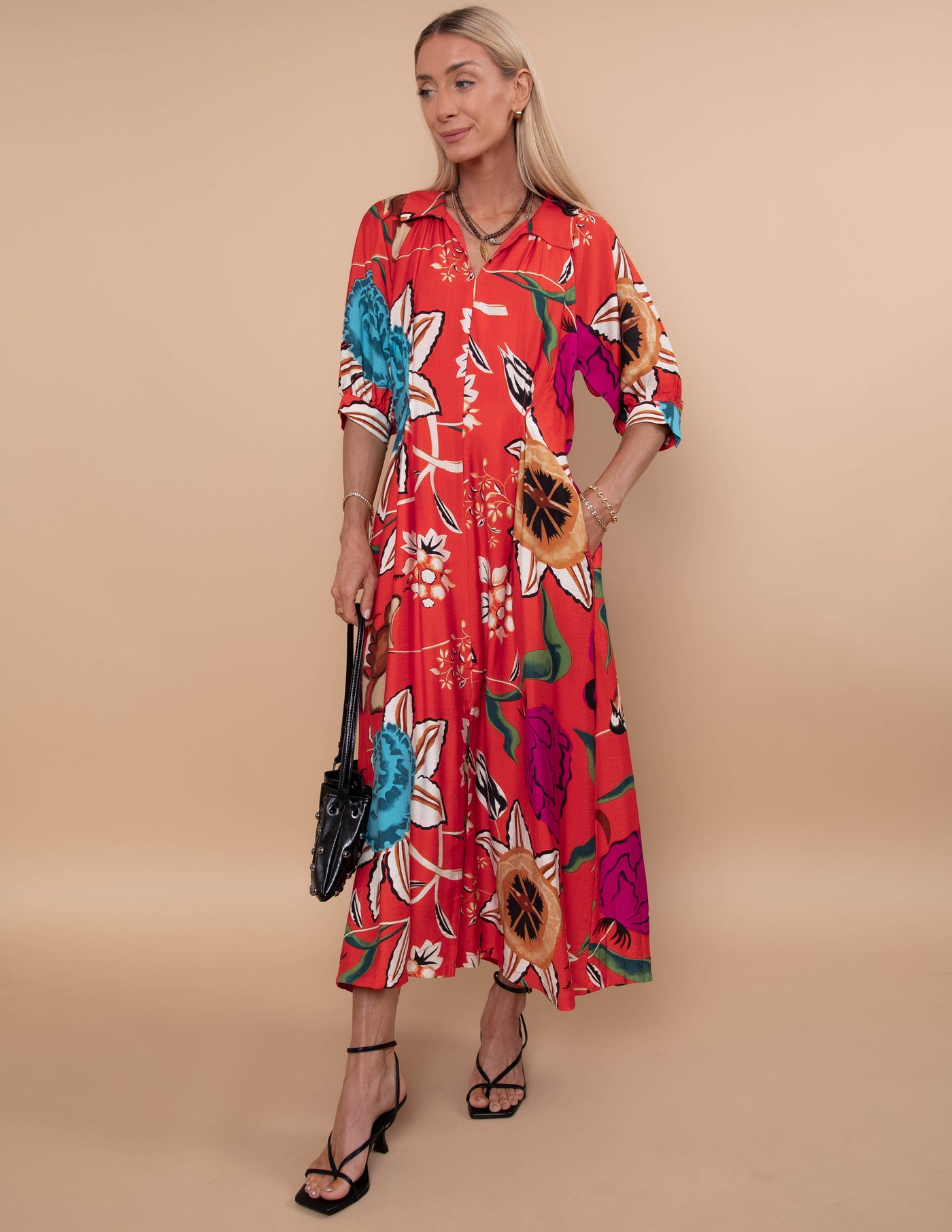 Desert Garden Midi Dress