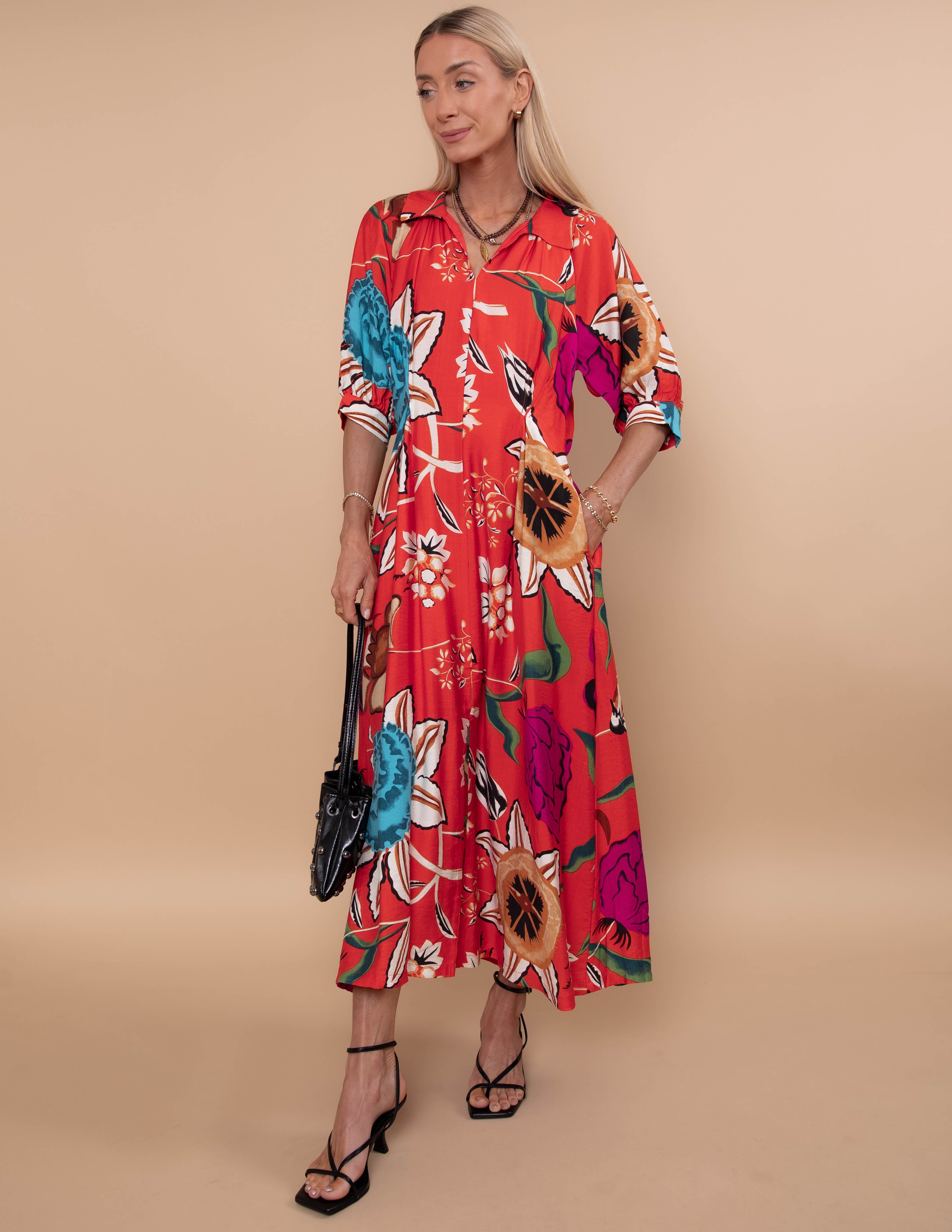 Desert Garden Midi Dress