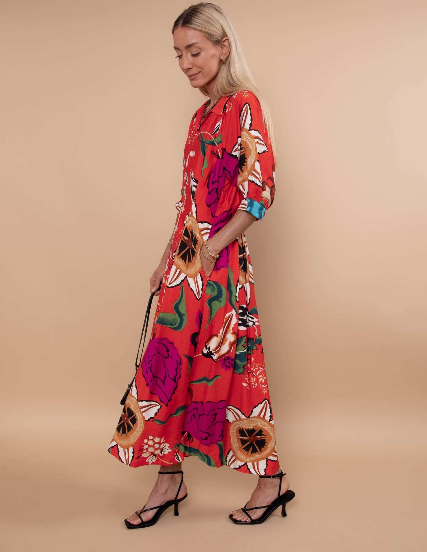 Desert Garden Midi Dress