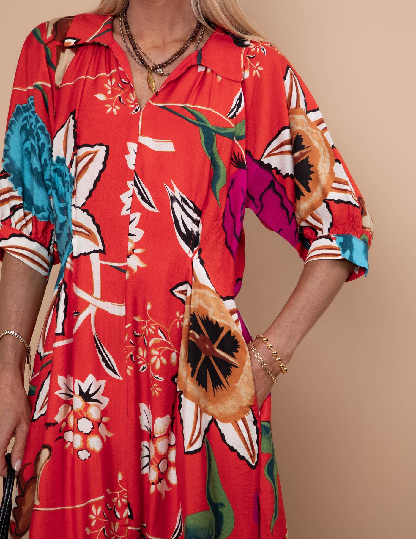 Desert Garden Midi Dress