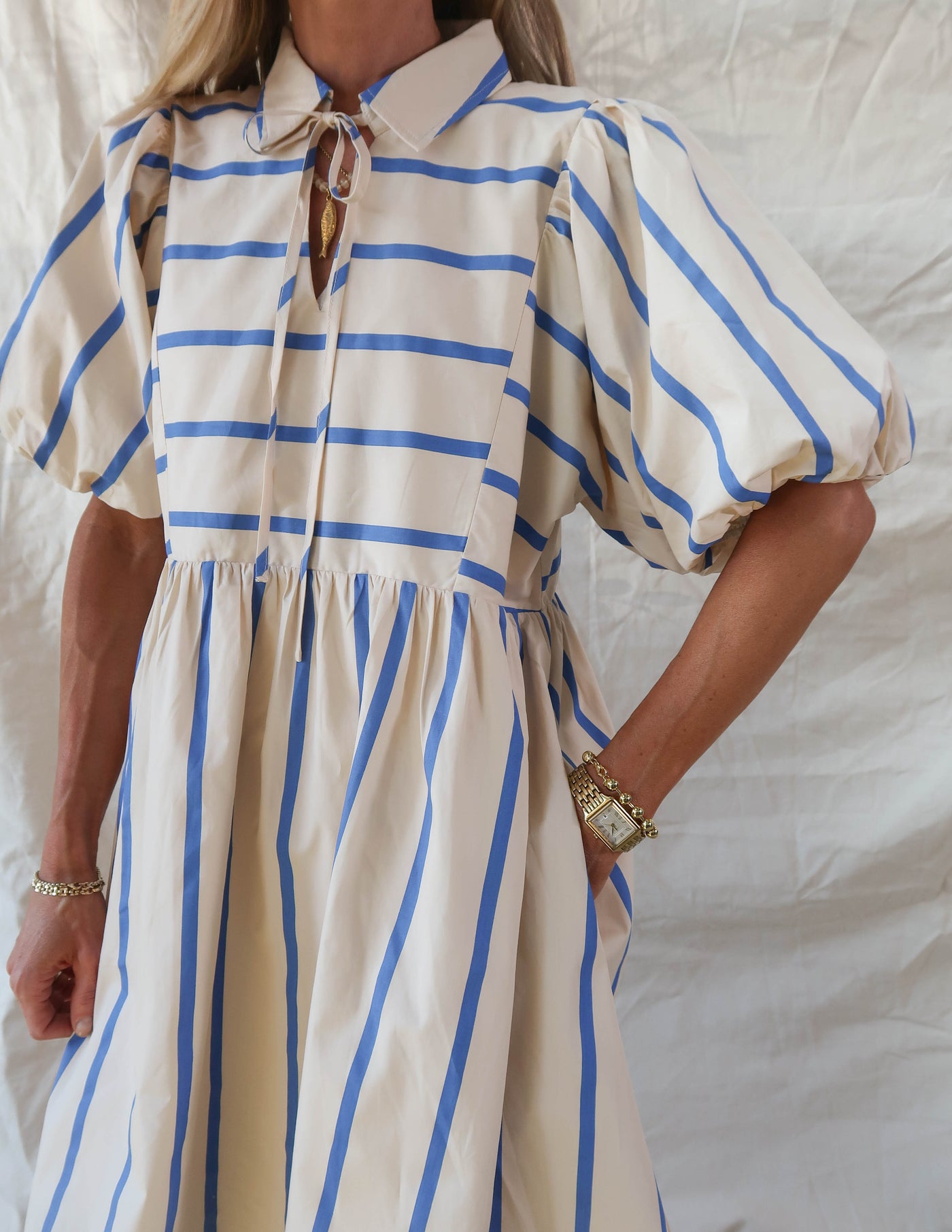 Ocean Breeze Striped Dress