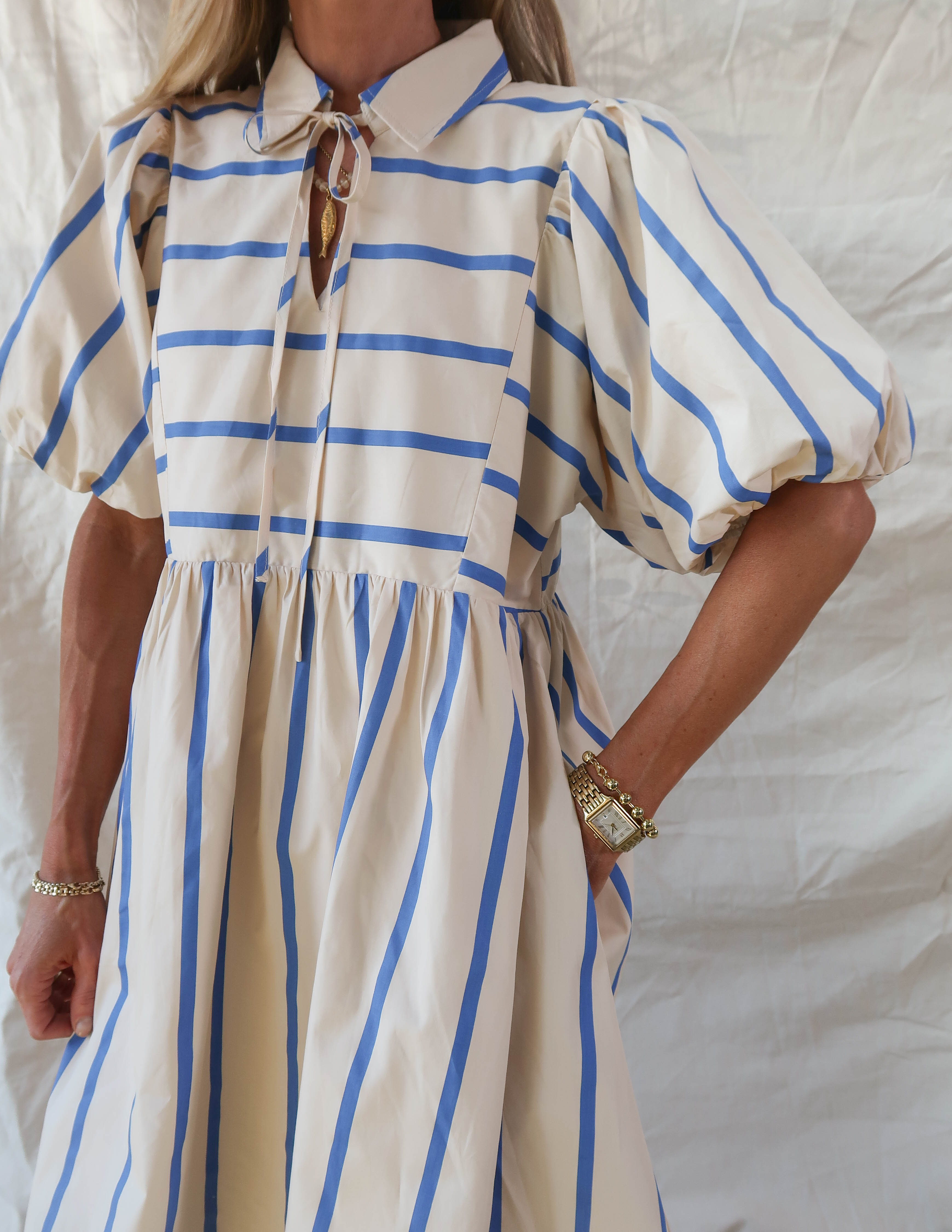Ocean Breeze Striped Dress