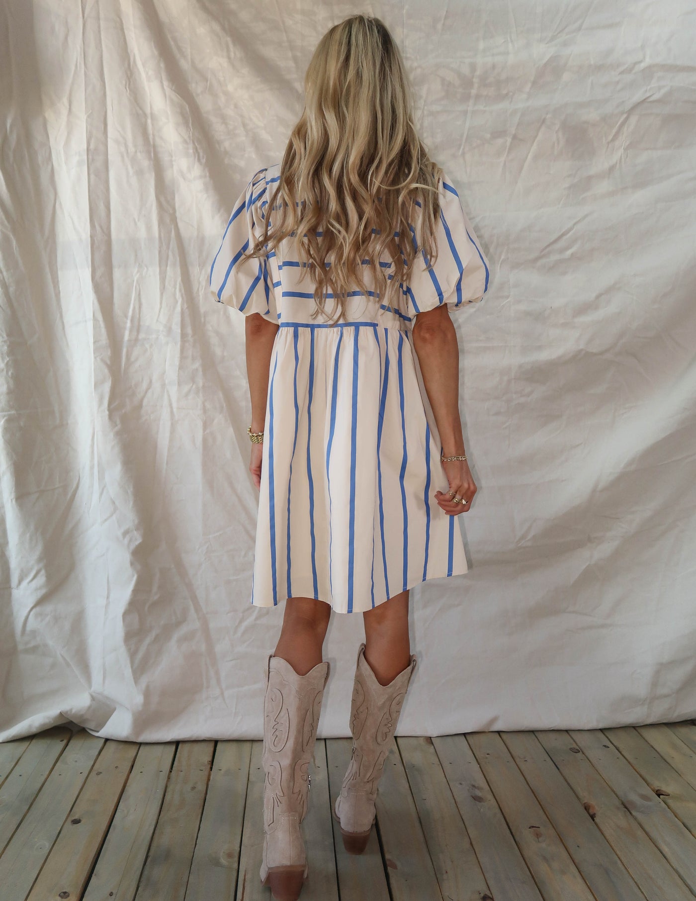 Ocean Breeze Striped Dress