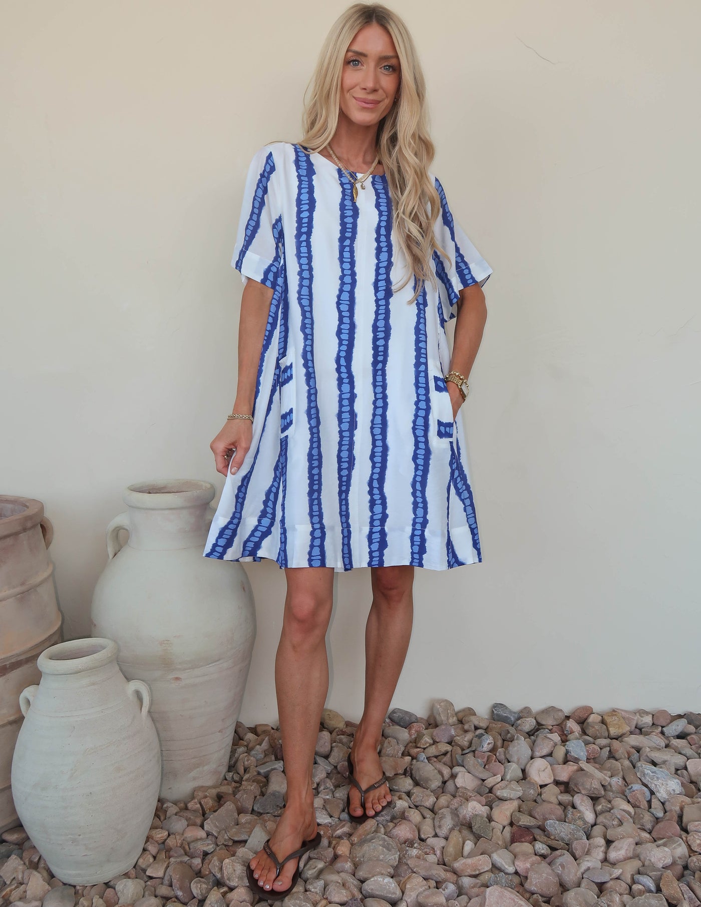 Salt Air Striped Dress